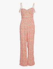 Mango - Floral print jumpsuit - laveste priser - orange - 0