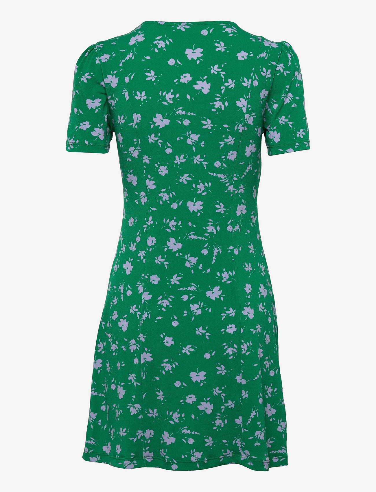 Mango - Flower print dress - green - 1