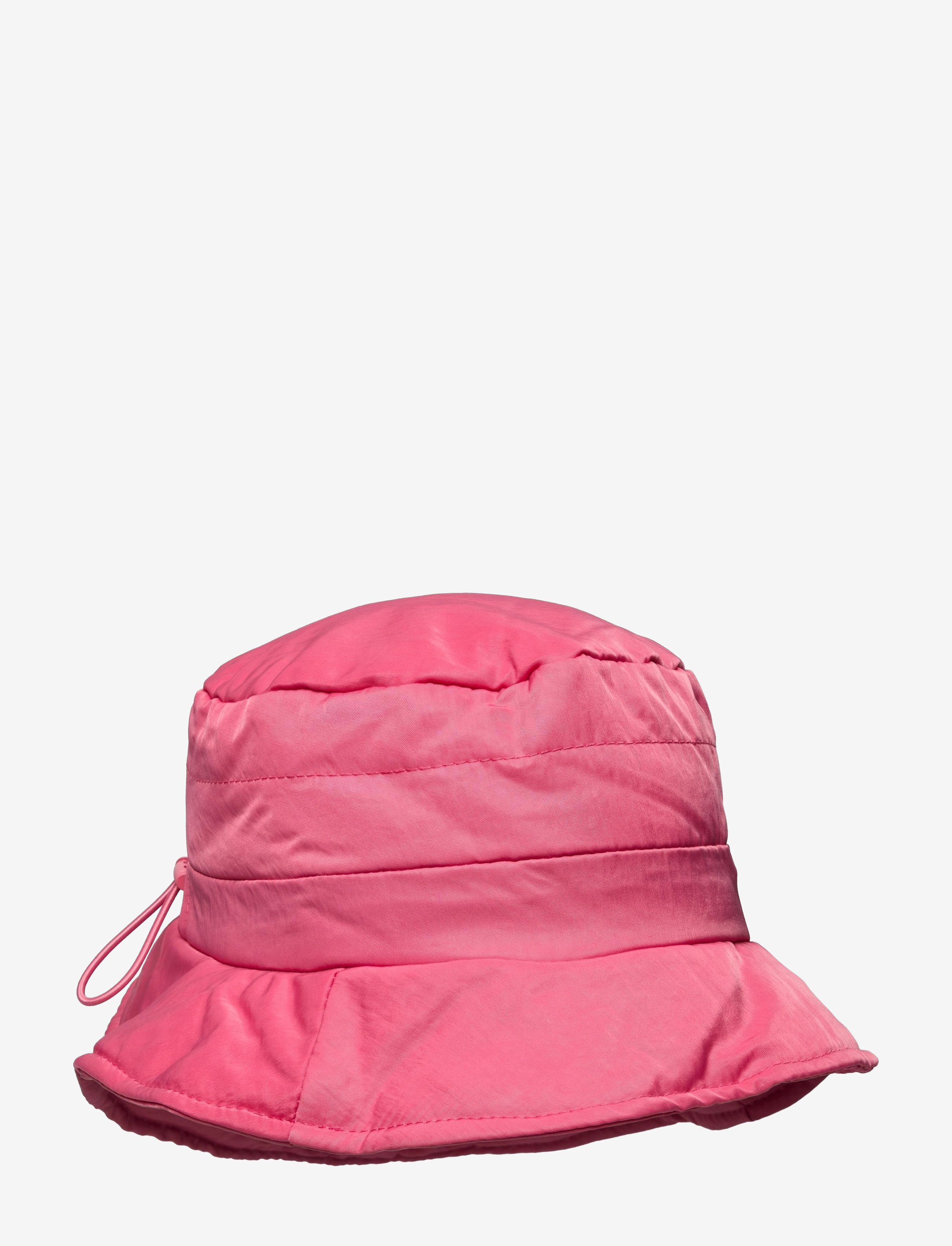 Mango - Quilted bucket hat - pink fluor - 1