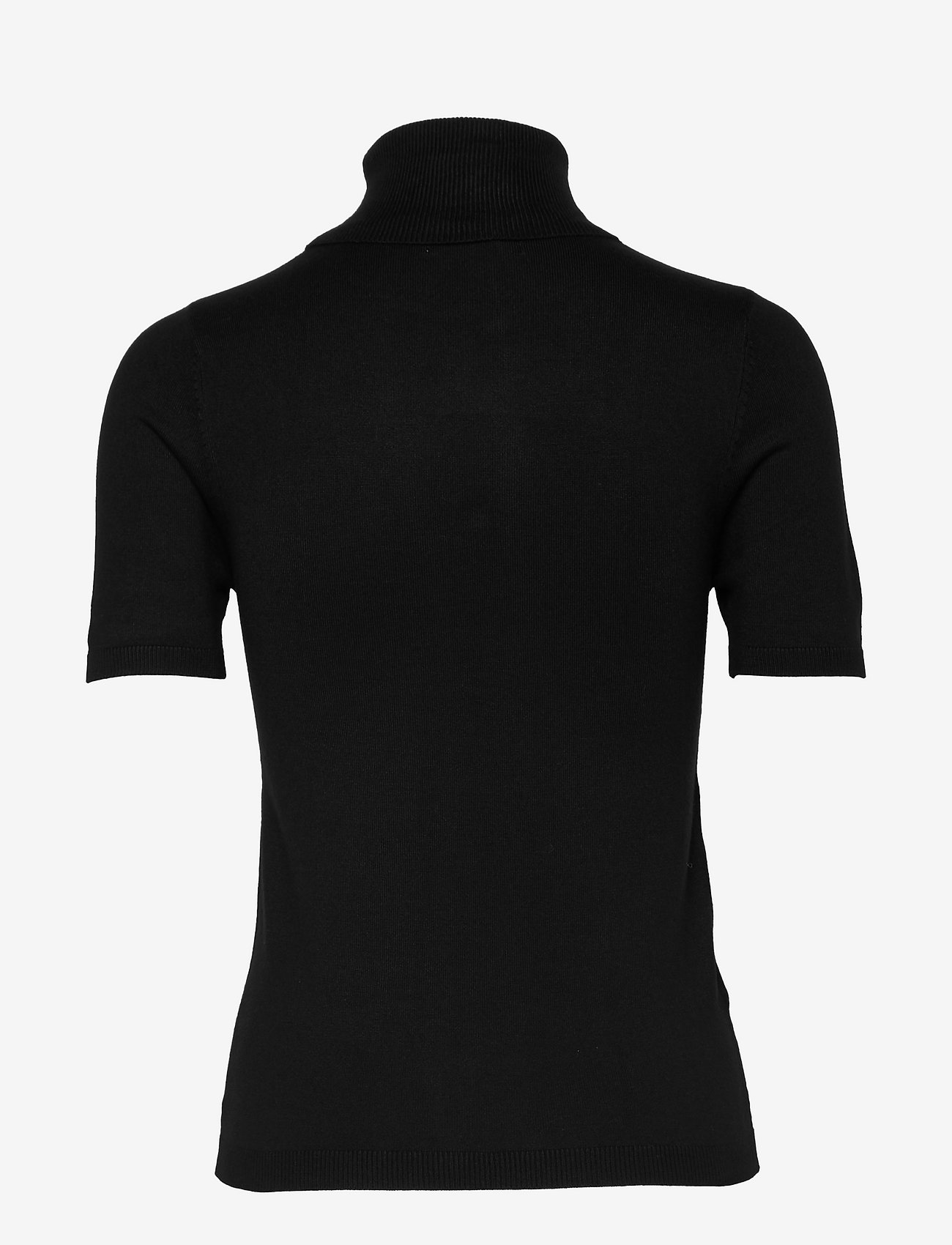 Mango - Turtleneck knitted sweater - black - 1