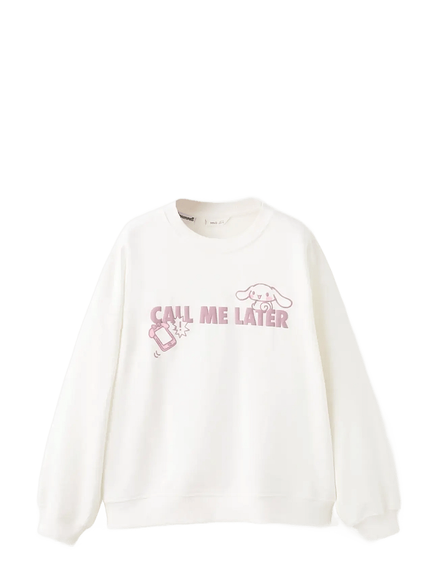 Mango - Hello Kitty sweatshirt - sweatshirts - natural white - 1
