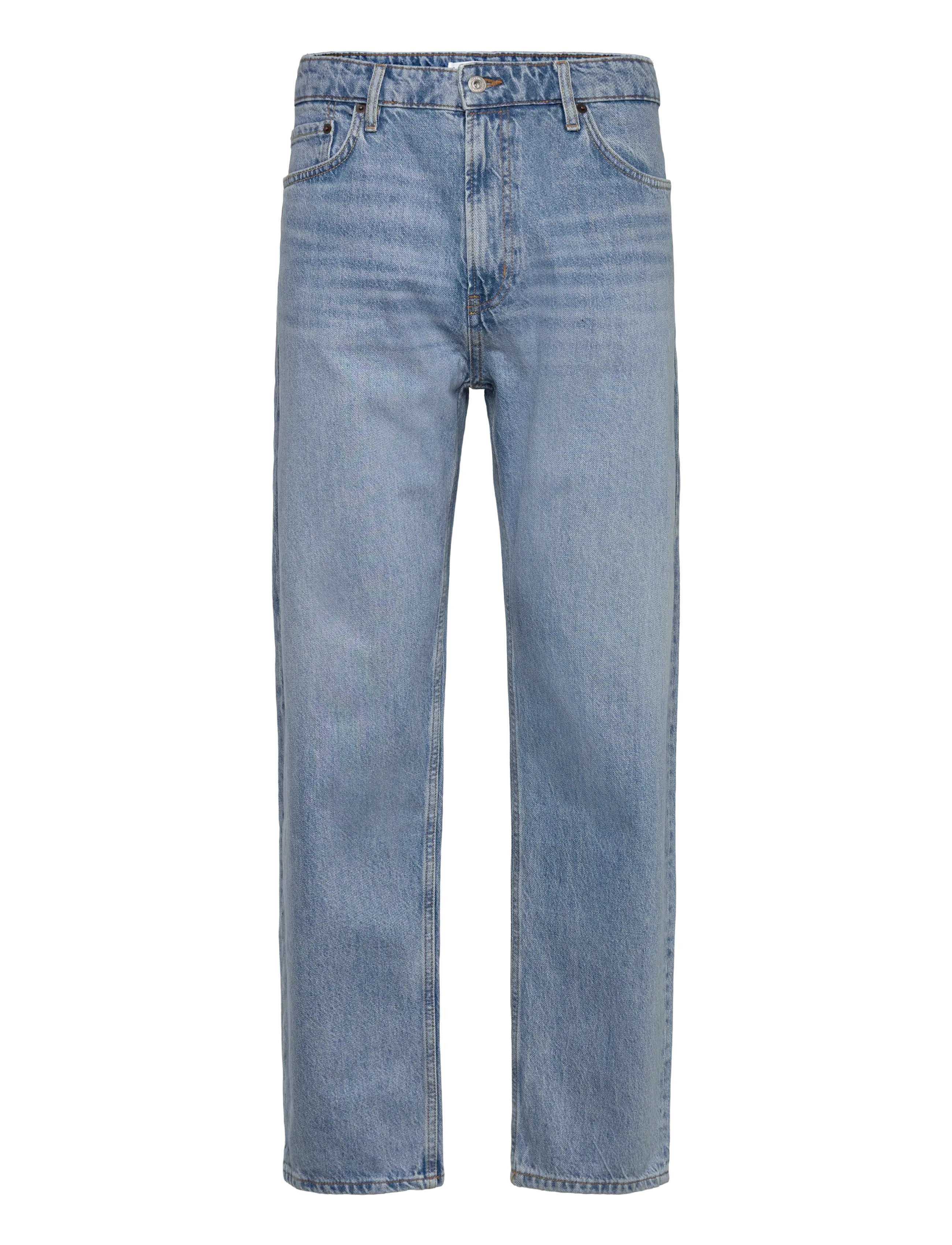 MANGO Moby Straight-Fit Hell-Wash Jeans Blau - 42 - Herren
