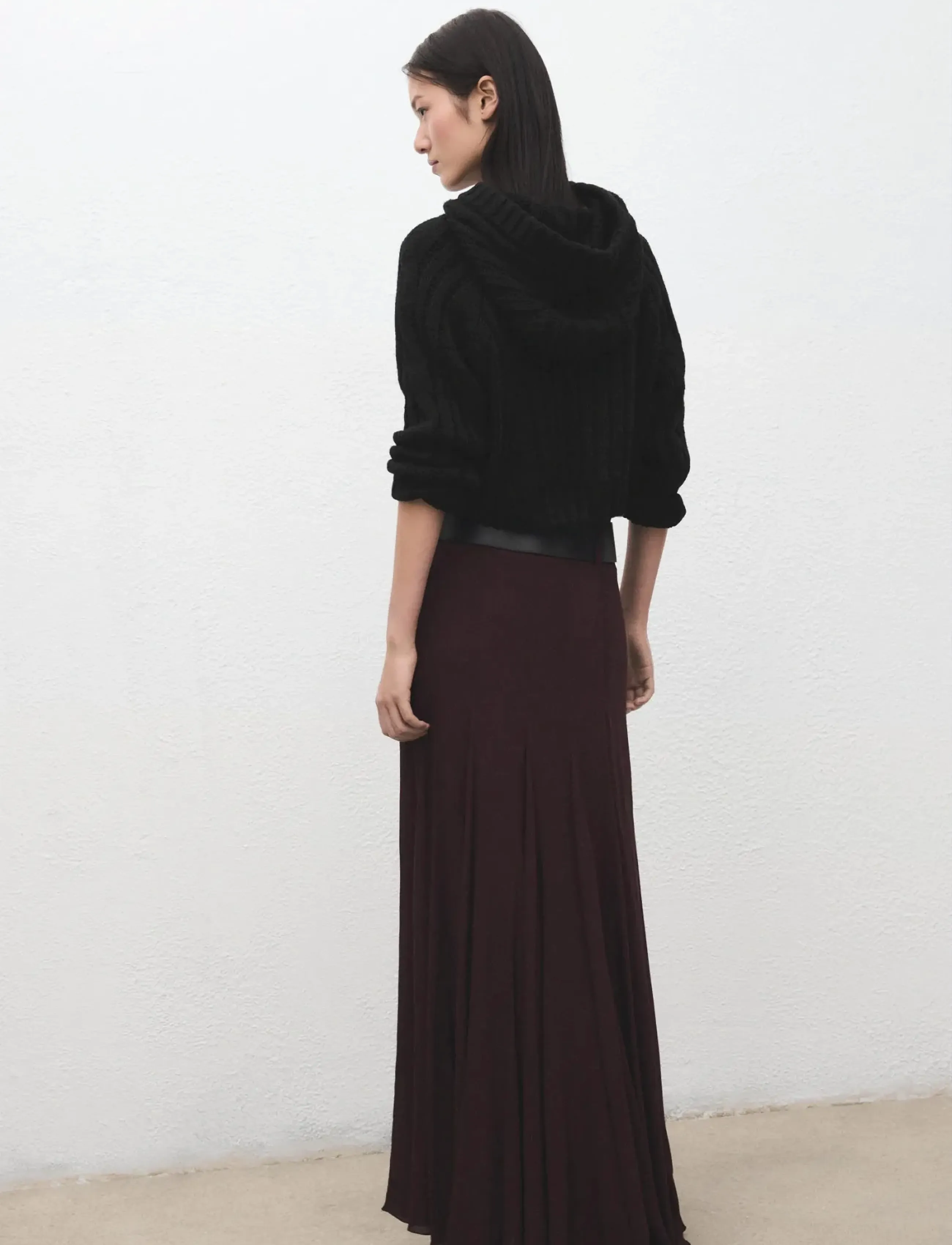 Mango - Double-breasted jacket with buttons - cardigans - black - 2