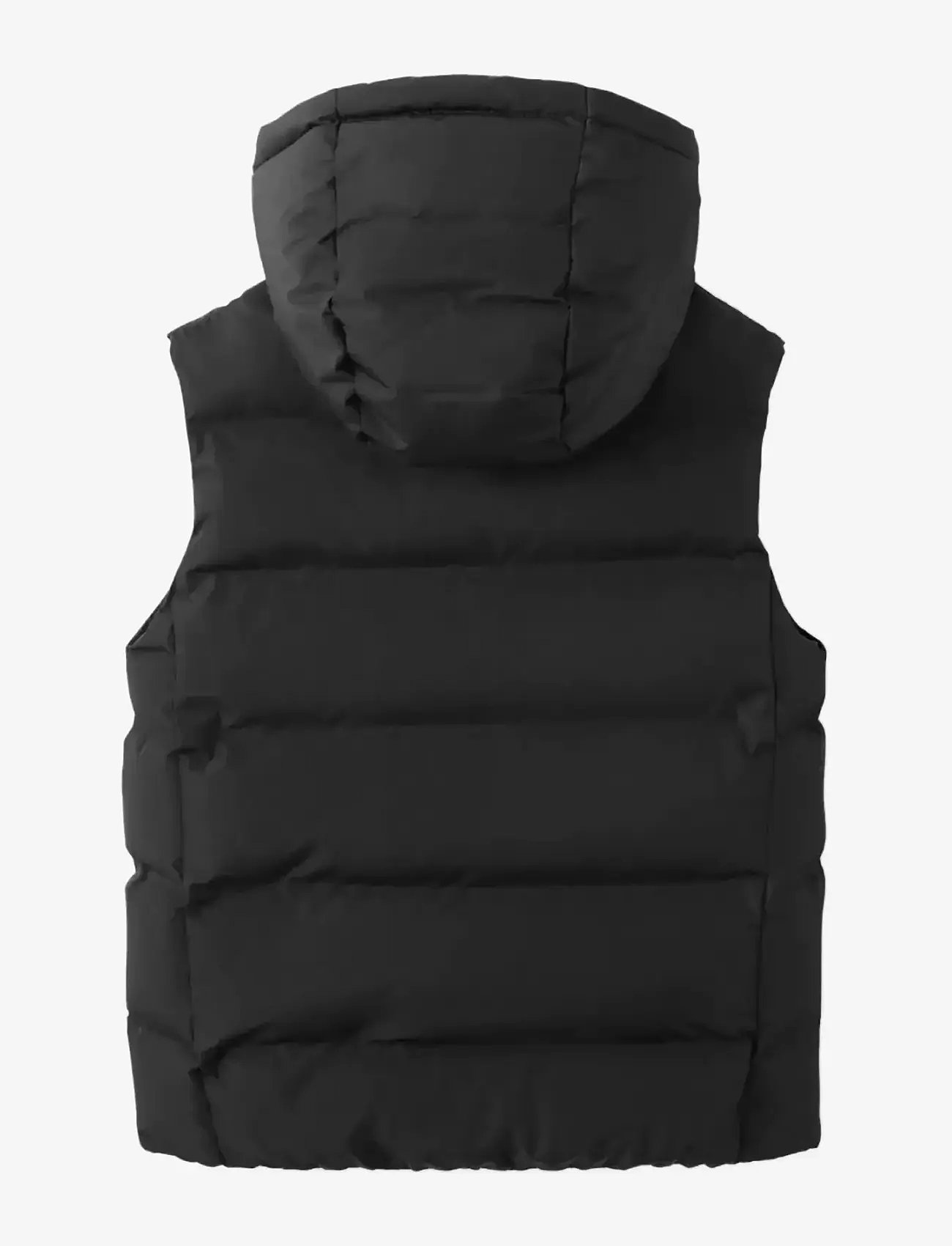Mango - Quilted gilet with hood - einkaufen nach alter von - black - 1