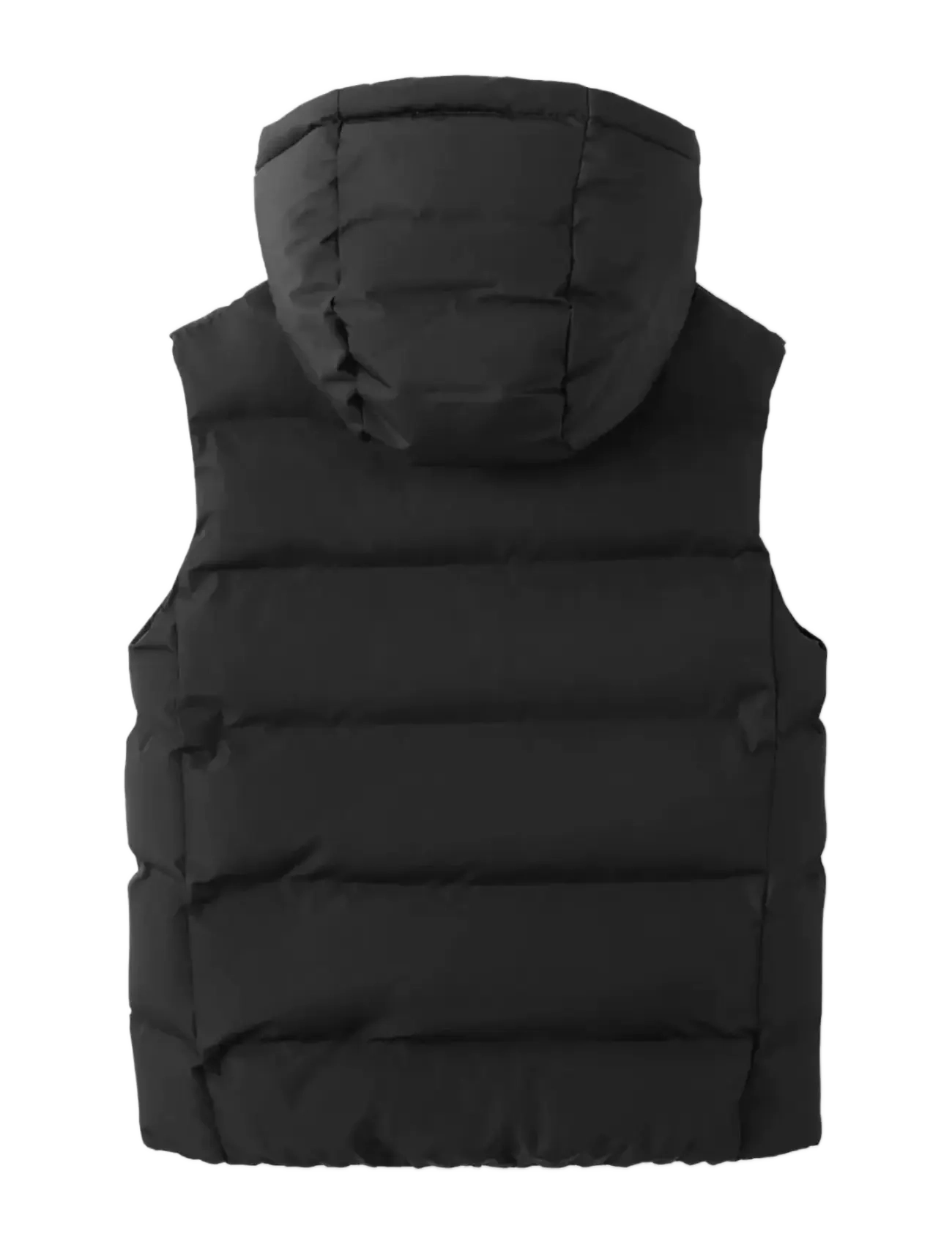 Mango - Quilted gilet with hood - shoppa efter ålder - black - 1