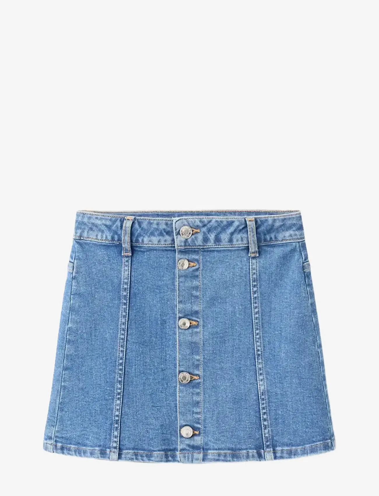 Mango - Denim short skirt - korta kjolar - open blue - 0
