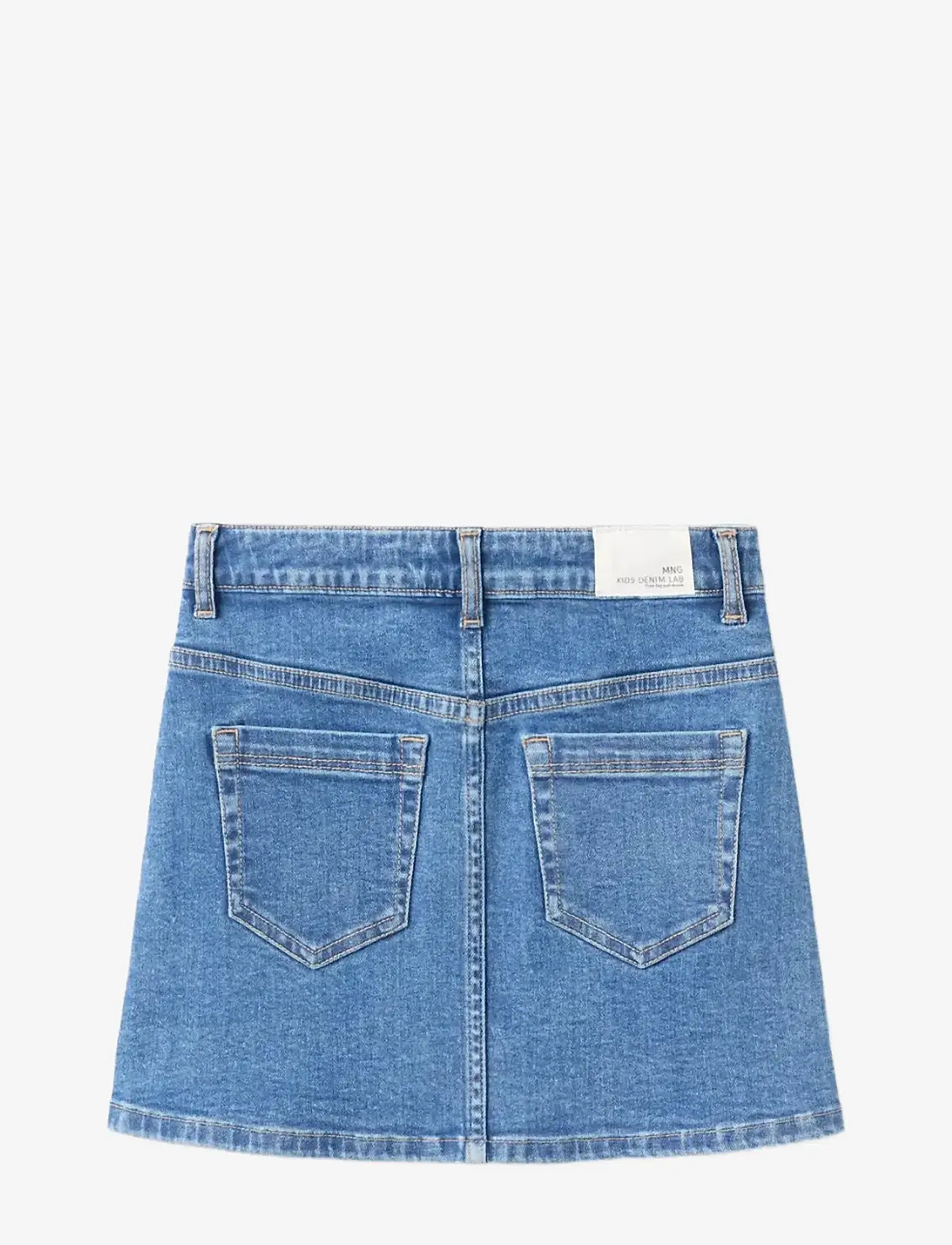 Mango - Denim short skirt - korta kjolar - open blue - 1