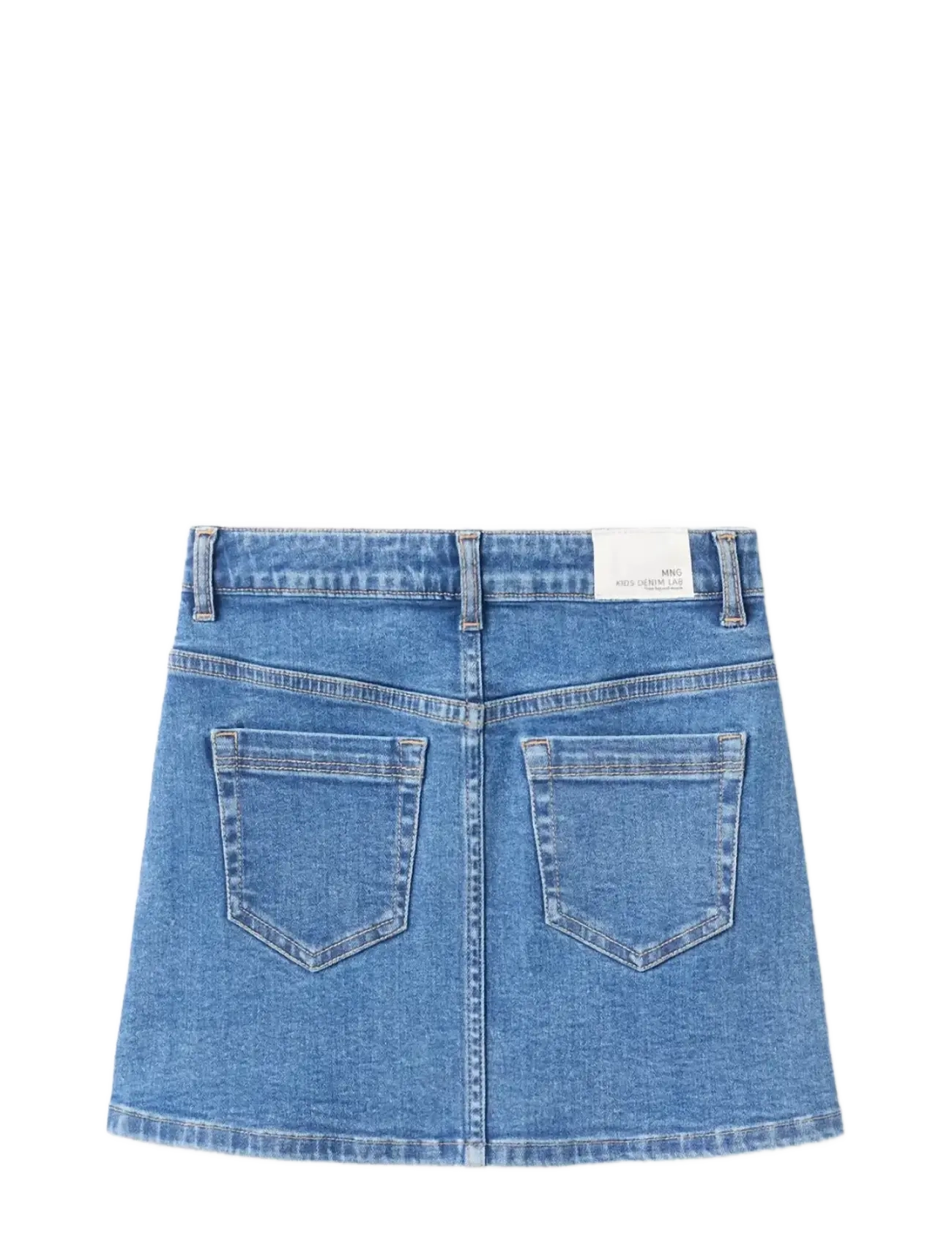 Mango - Denim short skirt - korte skjørt - open blue - 1