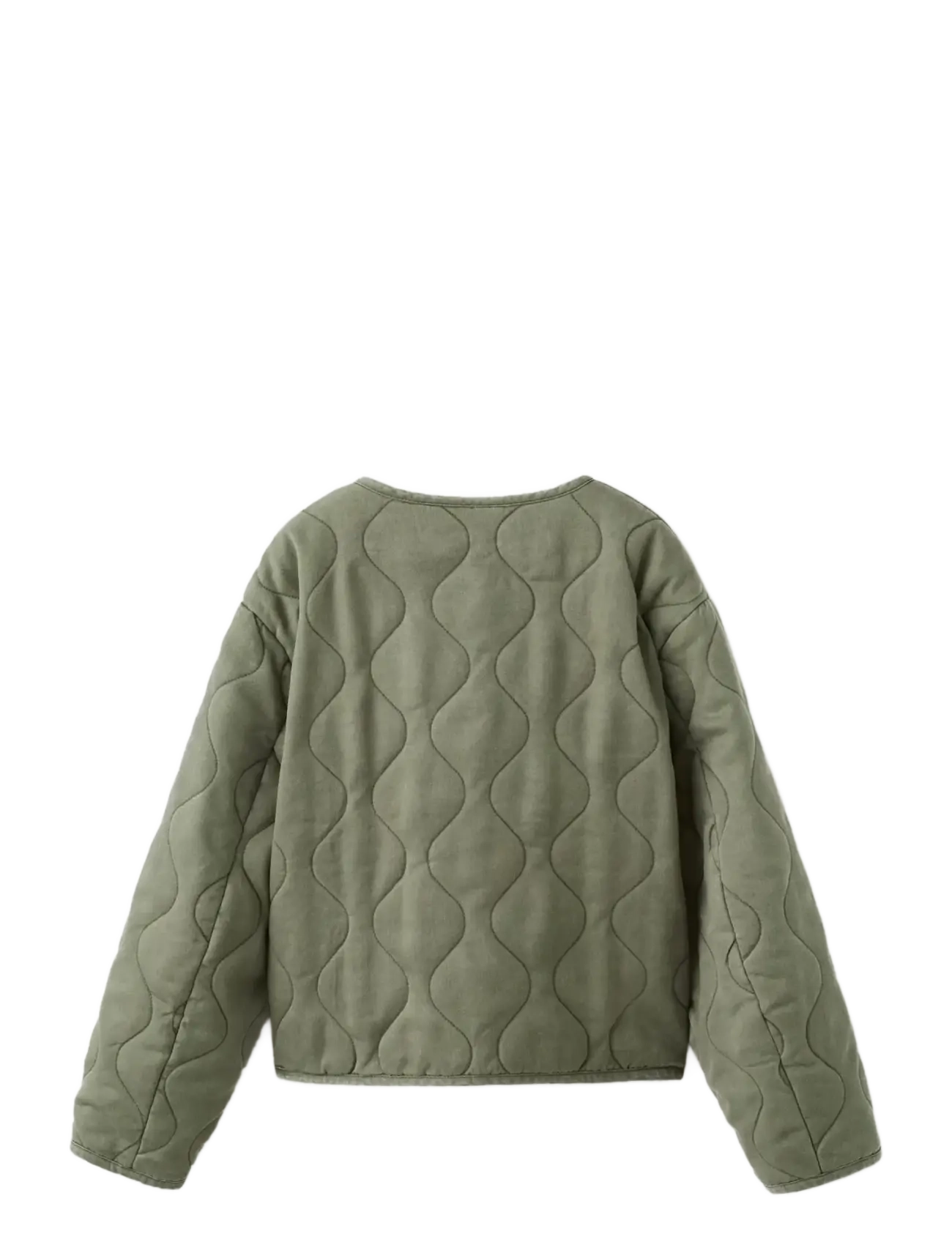 Mango - Padded lyocell jacket - quiltade jackor - beige - khaki - 1