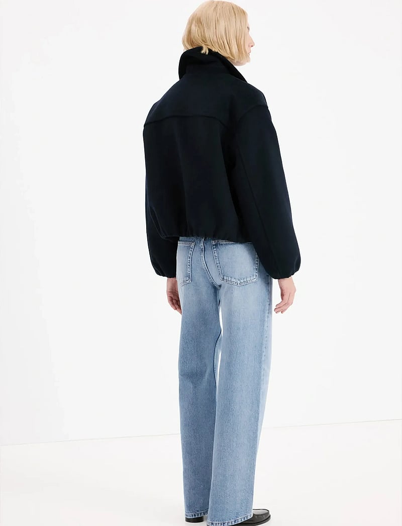 Mango - Straight low-waist jeans - brede jeans - open blue - 2
