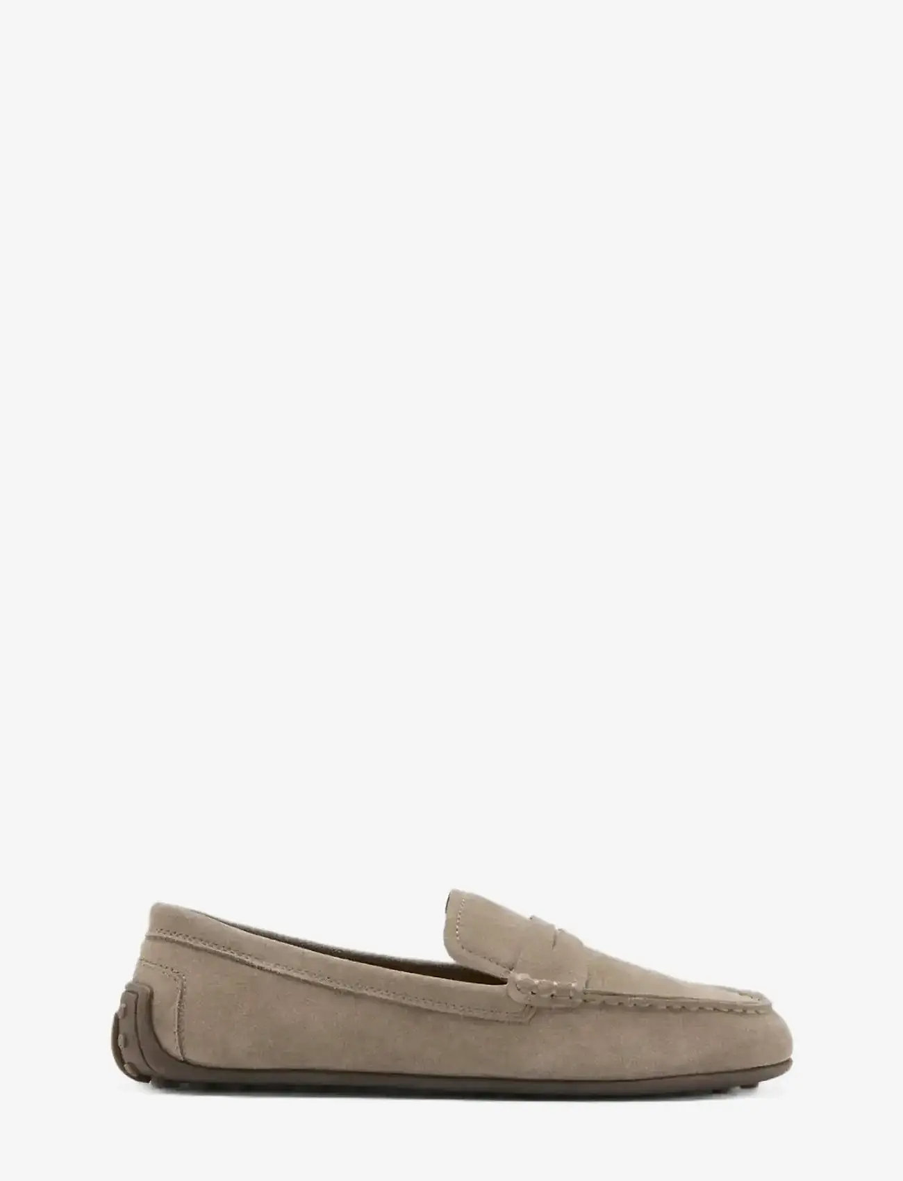 Mango - Leather loafers - lt pastel brown - 0