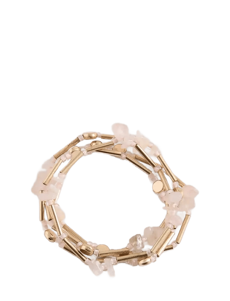 Mango - Pack of 4 bracelets - armbånd - gold - 0