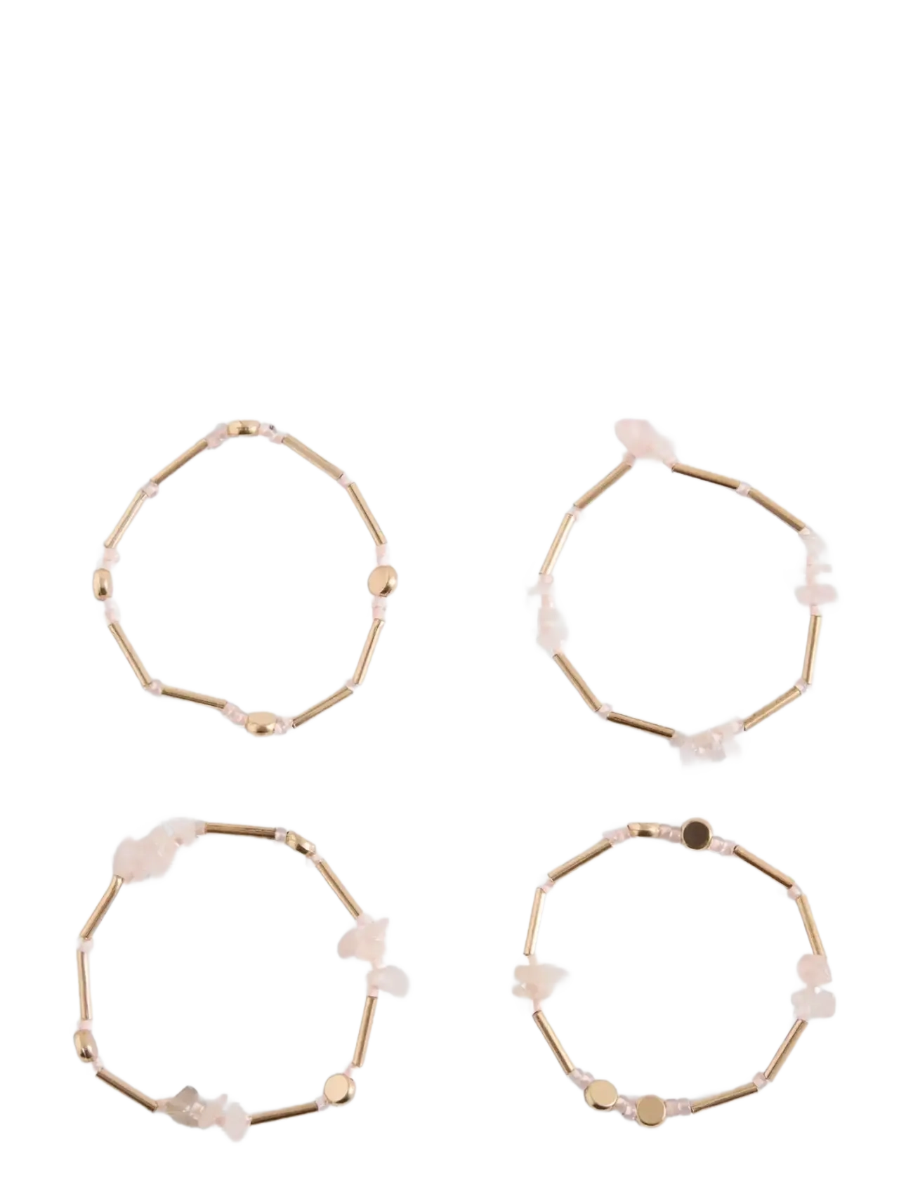 Mango - Pack of 4 bracelets - armbånd - gold - 1