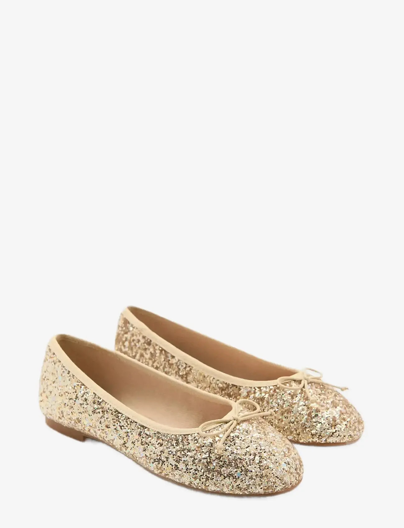 Mango - Glitter ballet flats - gold - 1