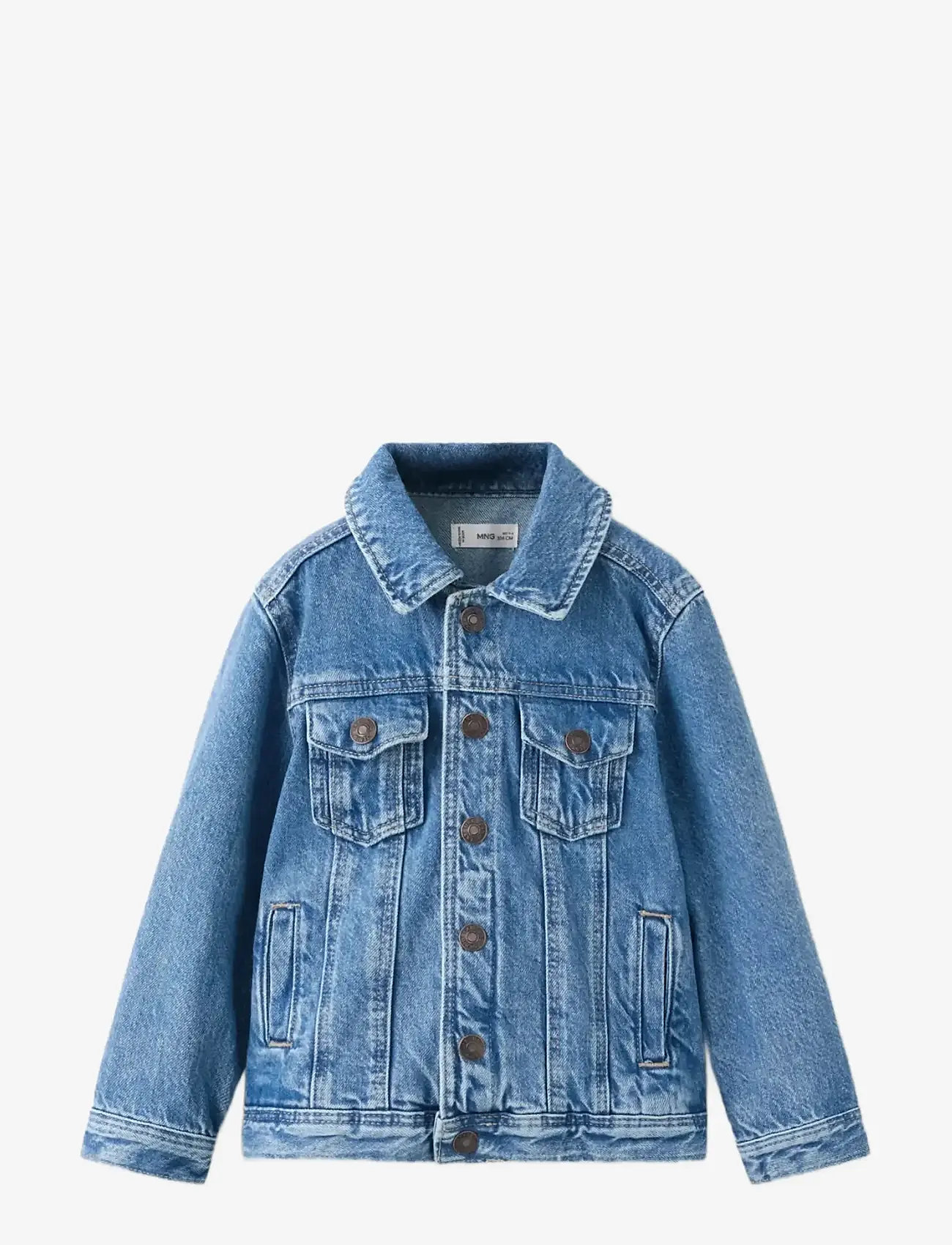 Mango - Denim jacket - denimjakker - open blue - 1