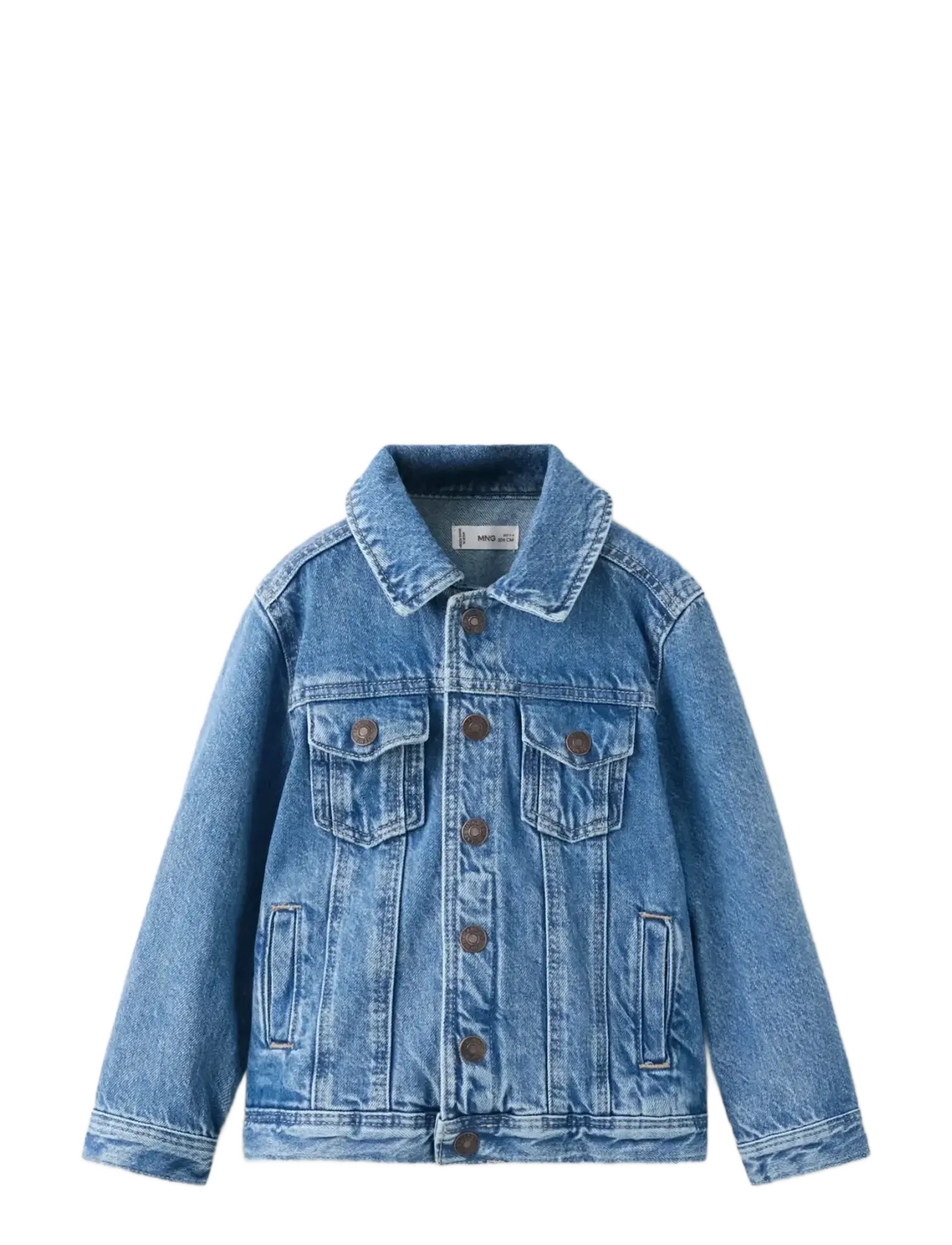 Mango Denim jacket - Jeansjackor - OPEN BLUE / blue