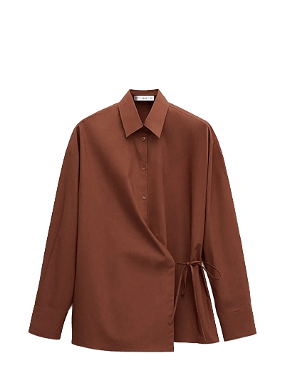 Cotton Cross Shirt - LangæRmede