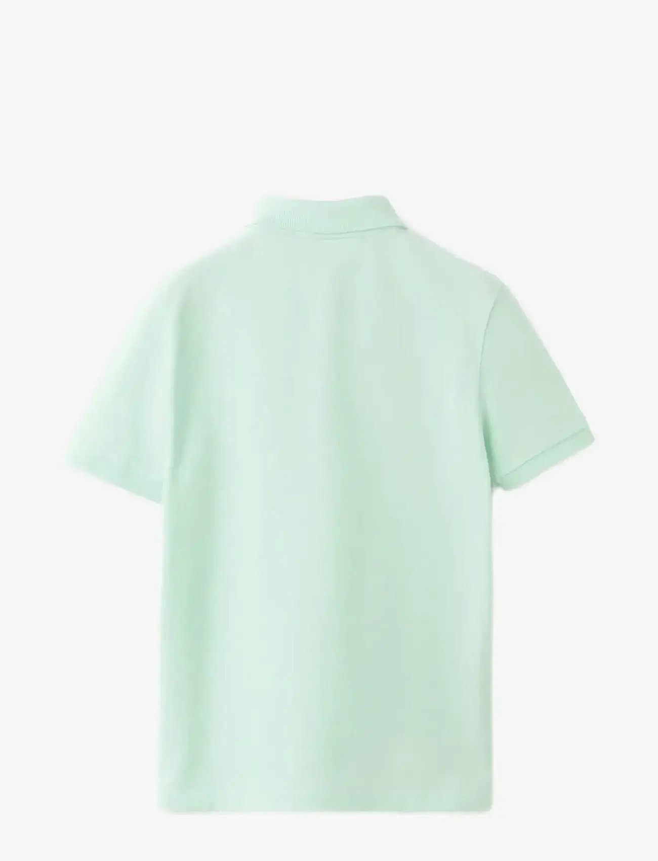 Mango - Cotton polo shirt - kortærmede poloer - green - 1