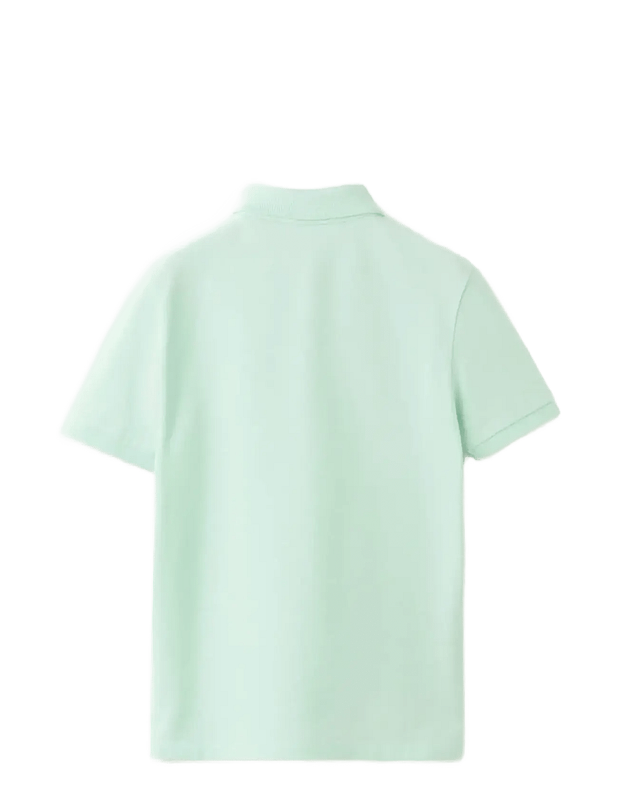Mango - Cotton polo shirt - kortärmade pikéer - green - 1