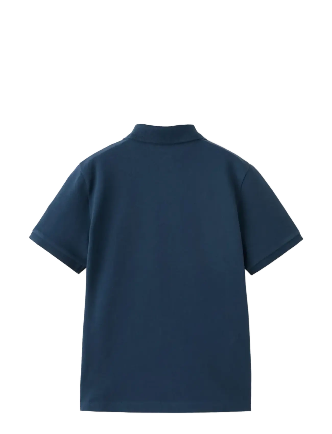 Mango - Cotton polo shirt - pikéer - navy - 1