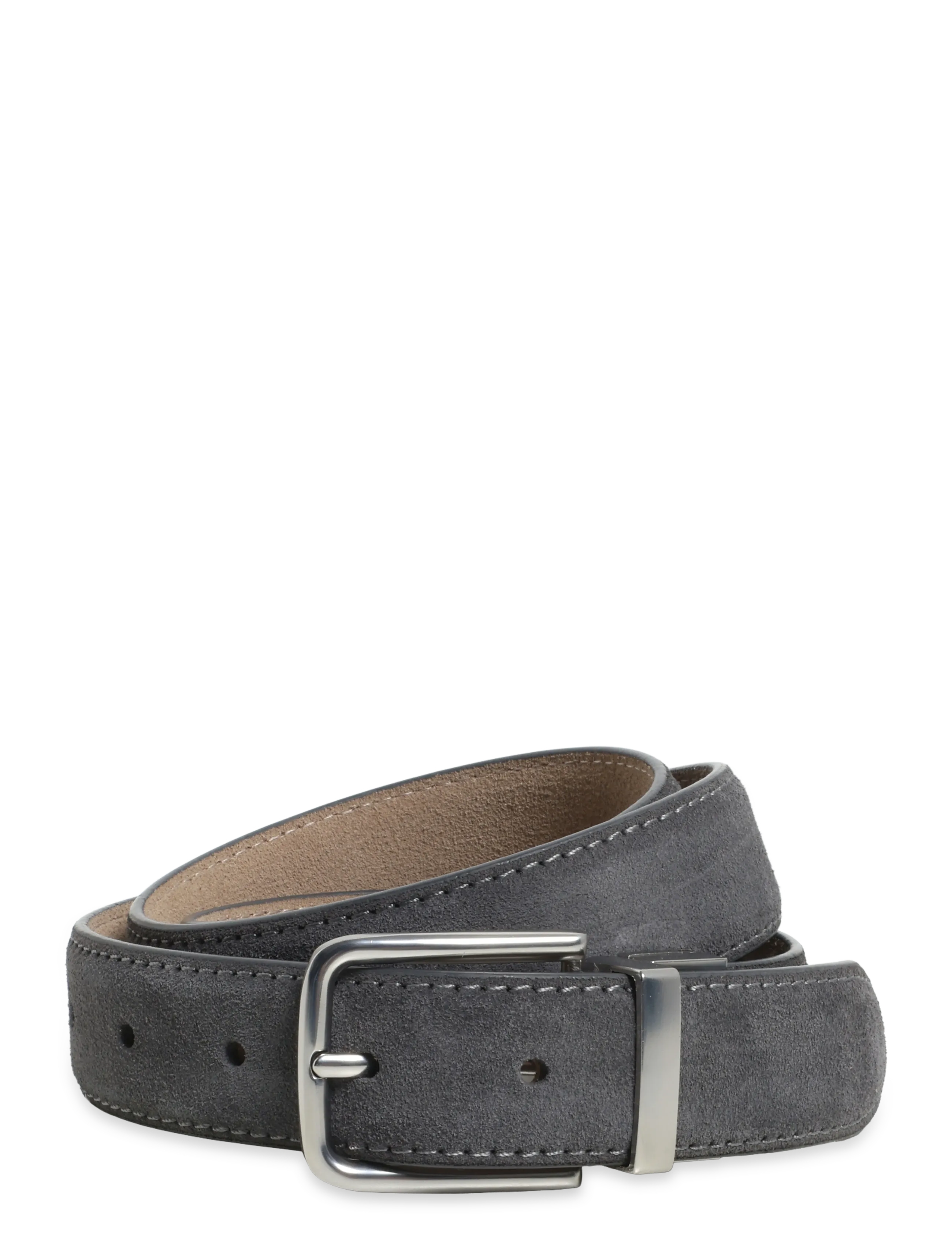 Mango Reversible Suede Leather Belt, 90, Beige, Bælter > Klassiske Bælter, Herre
