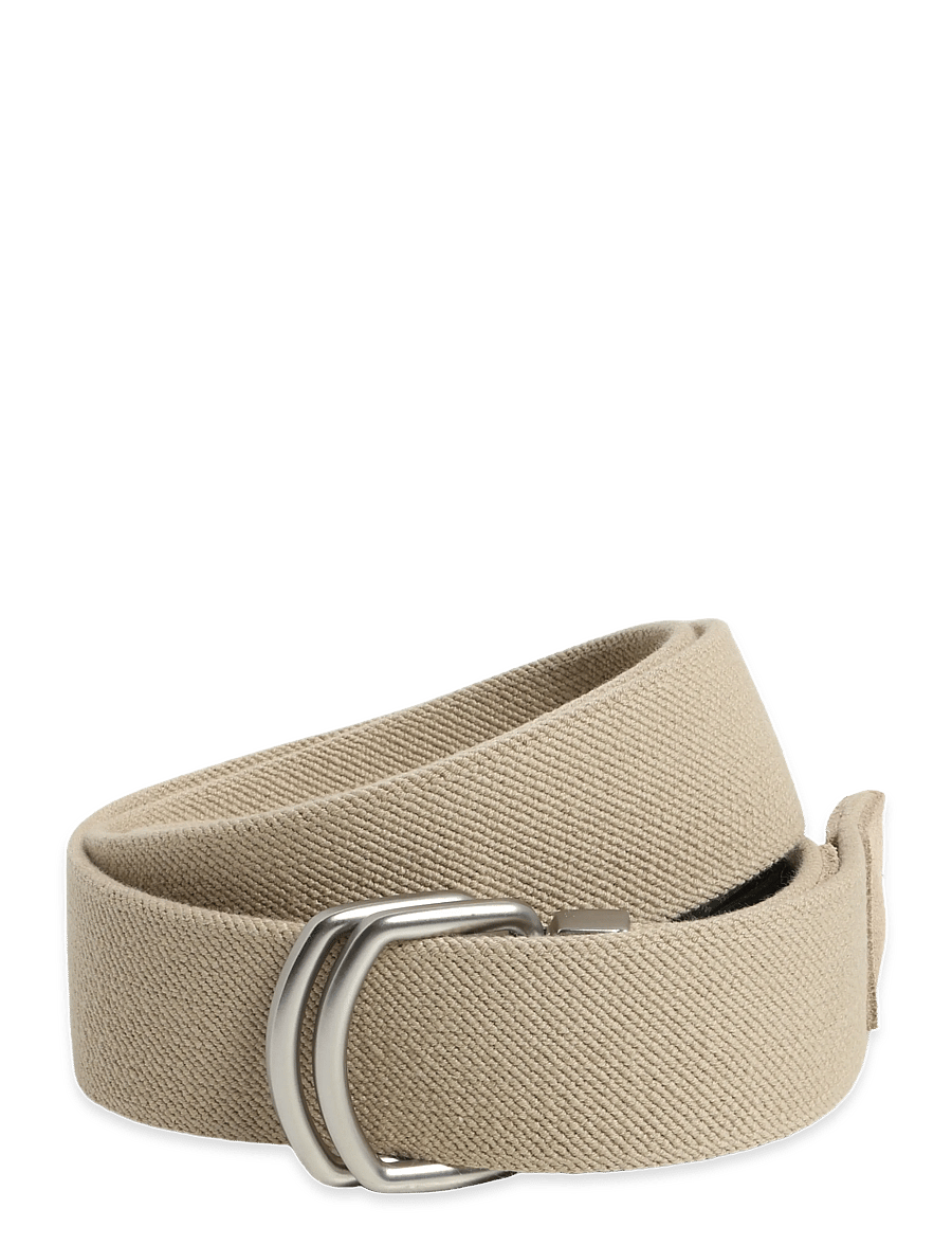 Mango - Leather mixed belt - klassiska skärp - light beige - 0