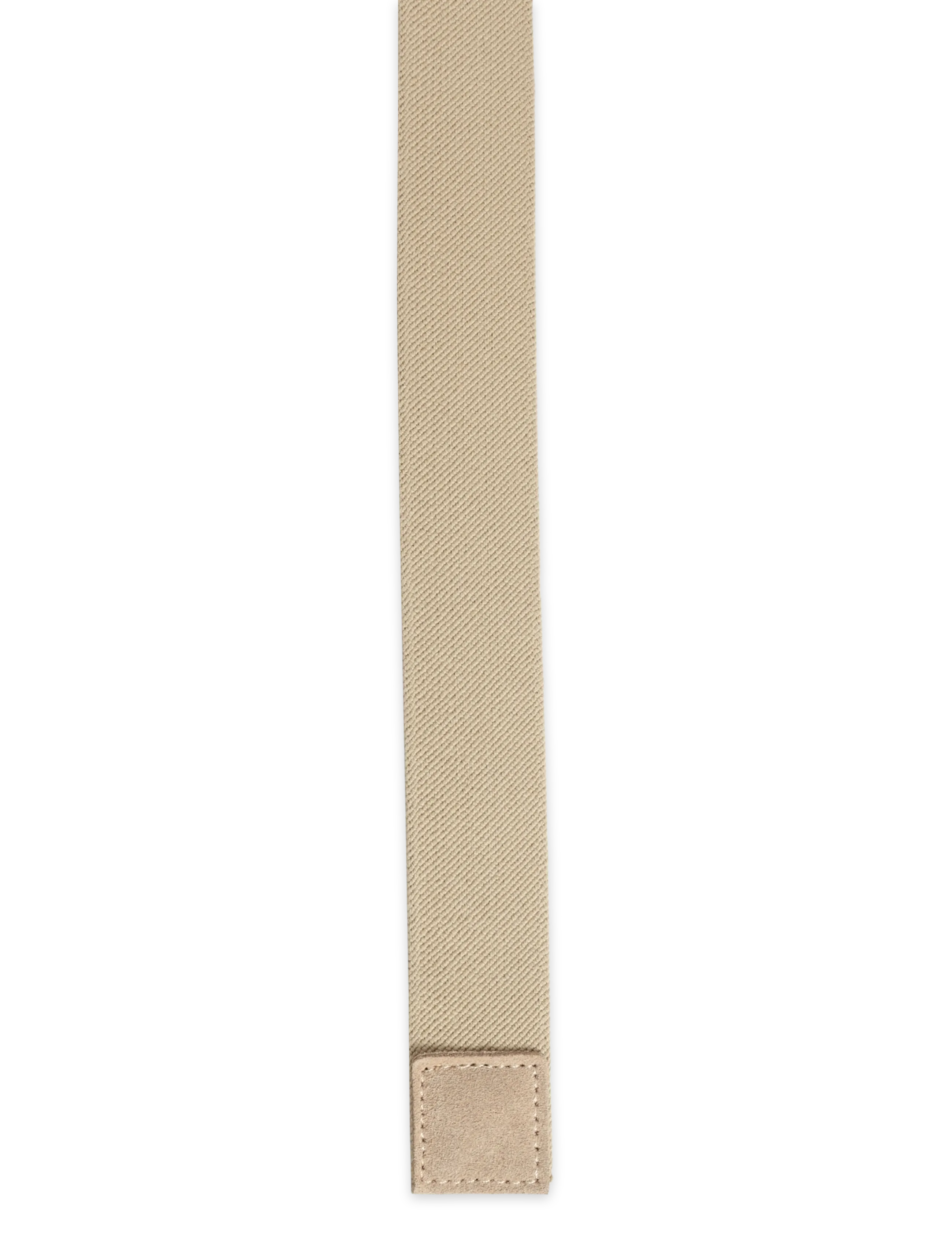 Mango - Leather mixed belt - light beige - 2