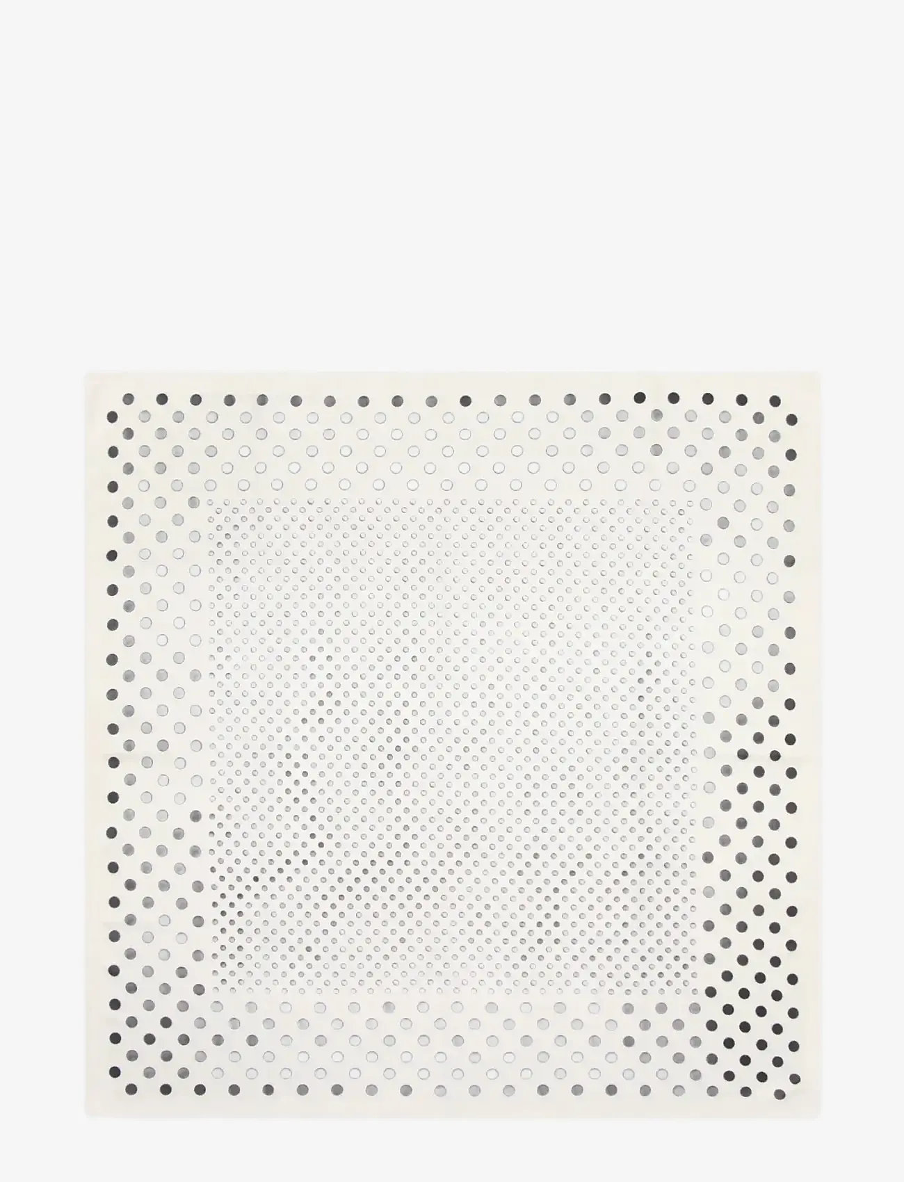 Mango - Satin check-print scarf - alltags-style - light beige - 0