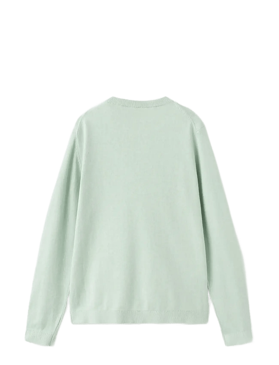 Mango - Cotton sweater - stickade tröjor - turquoise - aqua - 1