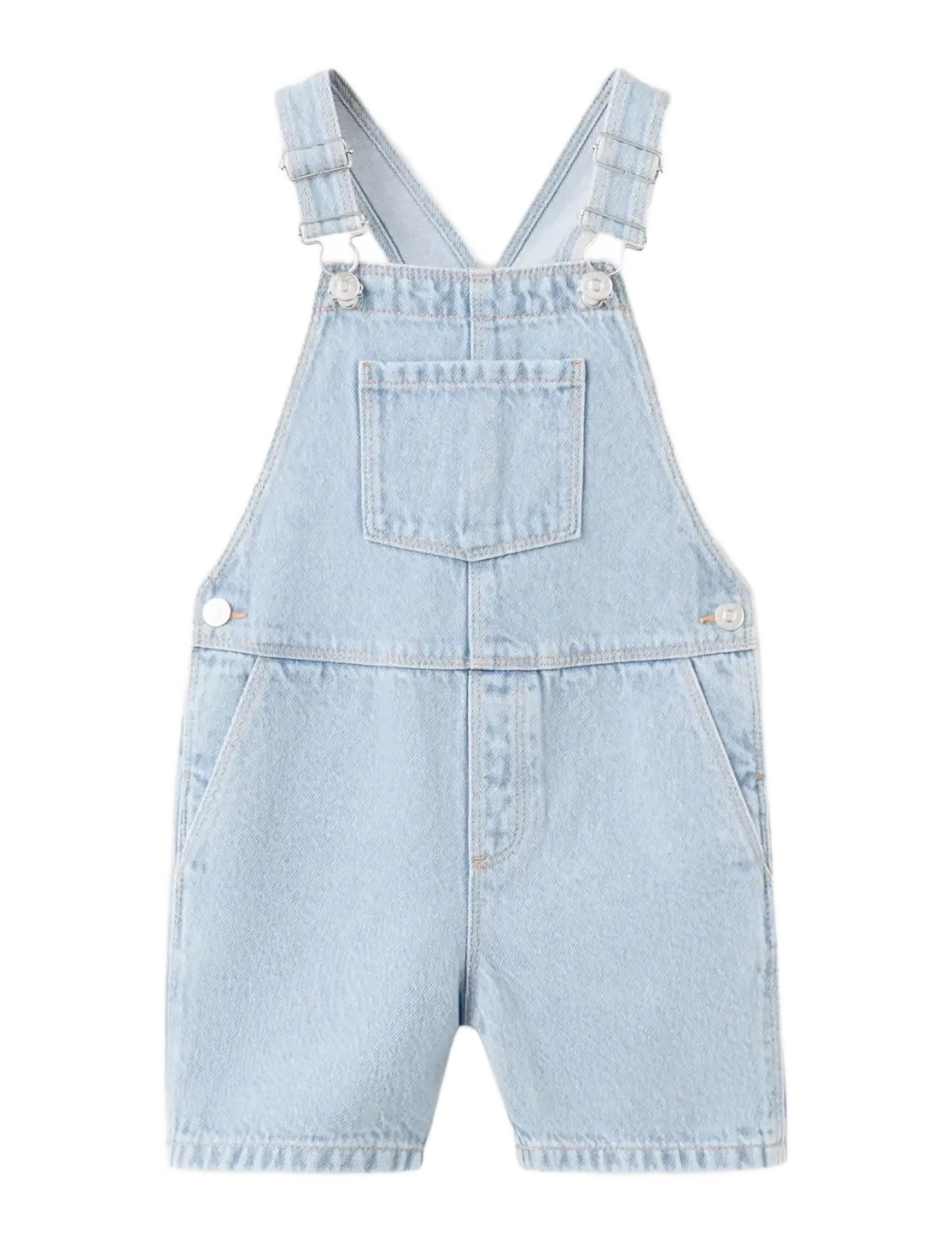Mango Denim dungarees with pockets - Hängselbyxor - OPEN BLUE / blue