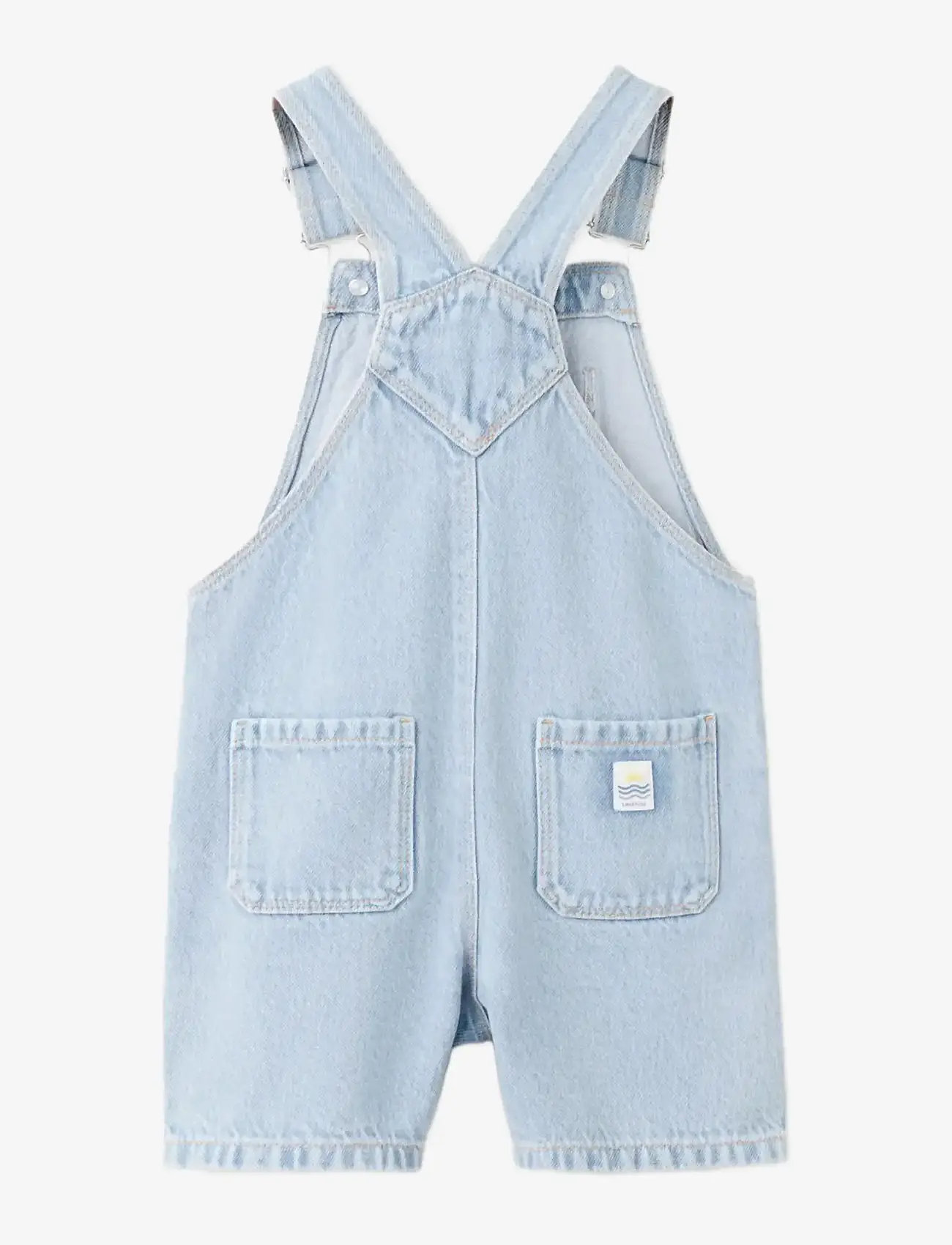 Mango - Denim dungarees with pockets - overalls - open blue - 1