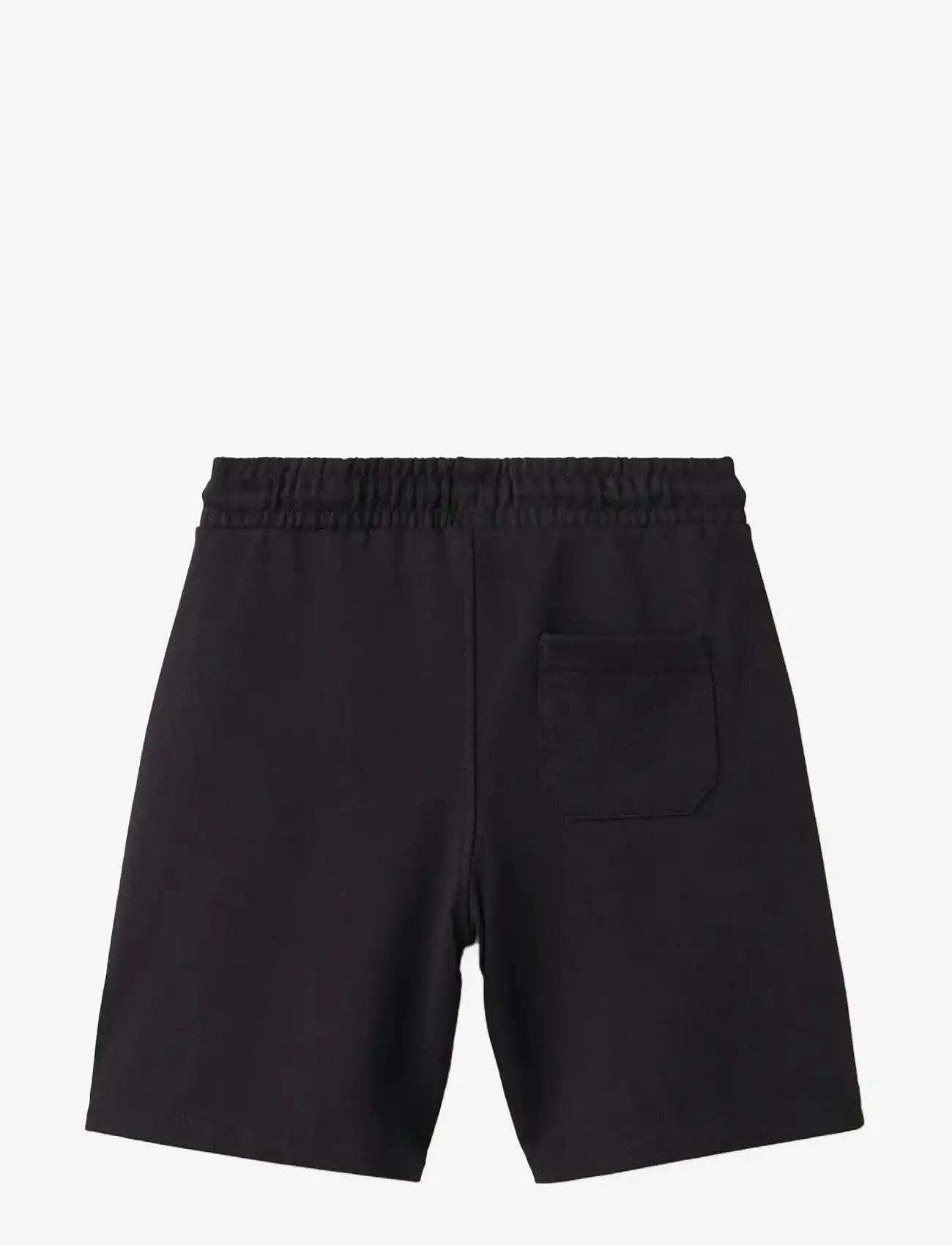 Mango - Basic cotton bermuda shorts - casual shorts - black - 1