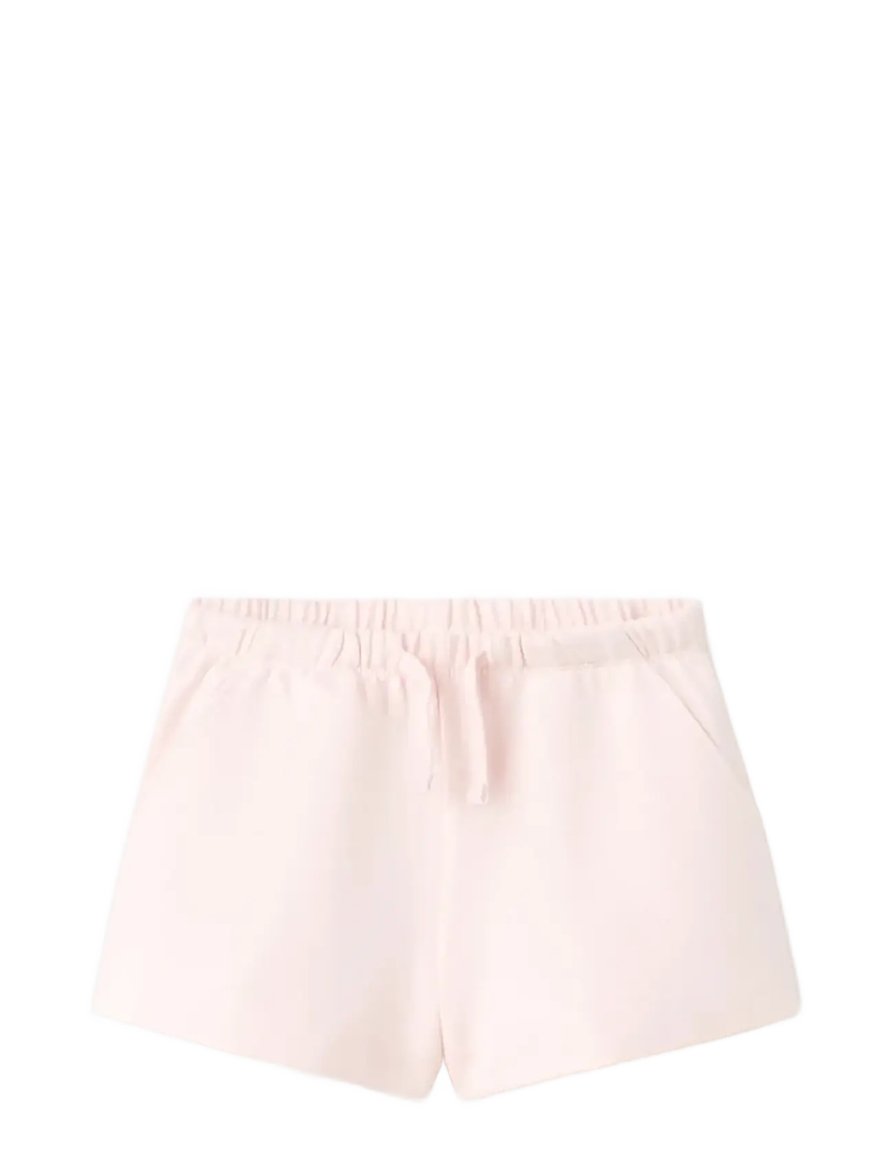 Mango Cotton Shorts With Drawstring, 12-18M, Pink, Shorts > Svedeshorts, Børn
