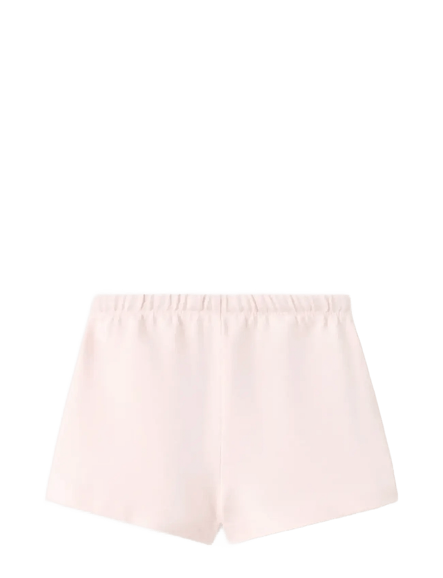 Mango - Cotton shorts with drawstring - casual shorts - pink - 1