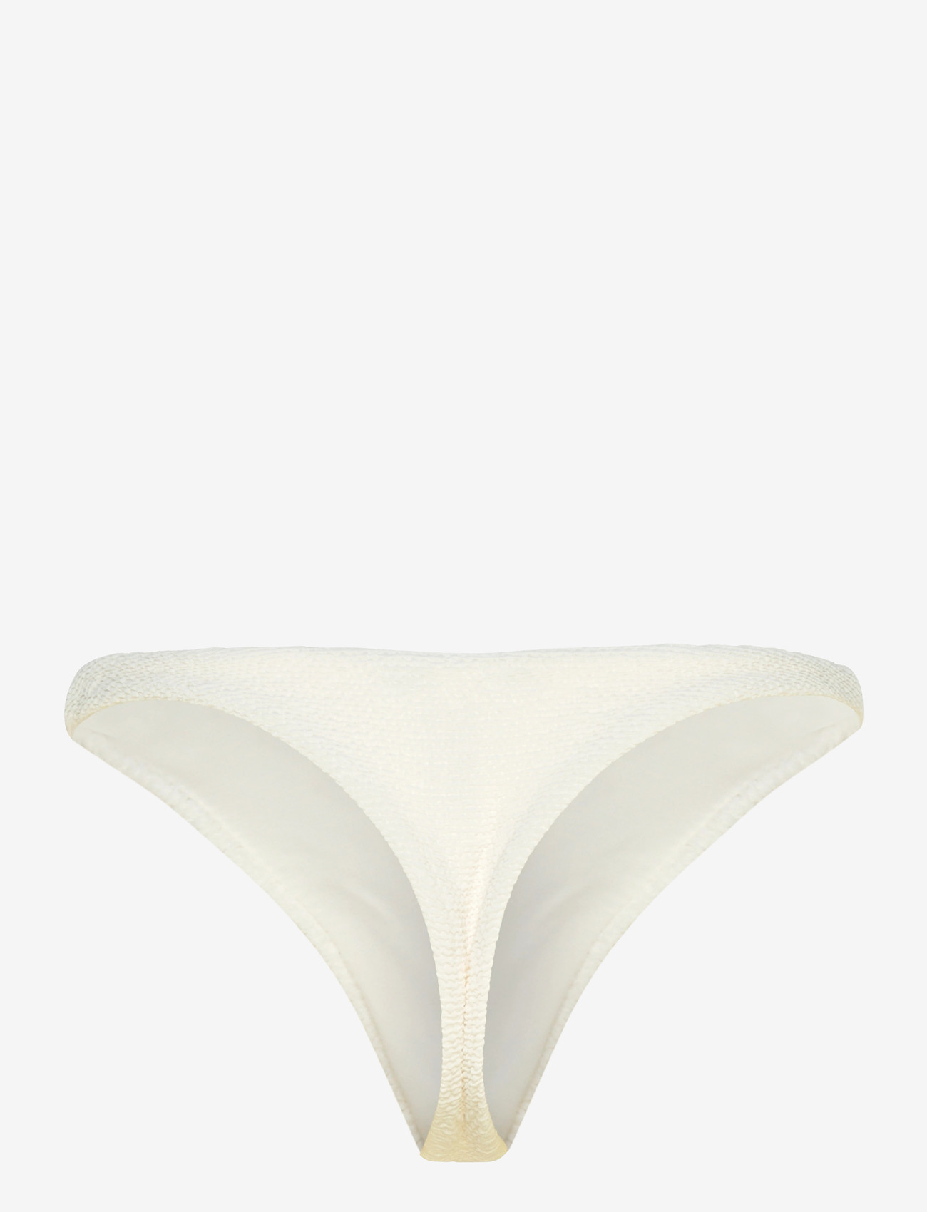 Mango - Brazilian textured bikini bottom - bikinialaosat - light beige - 2