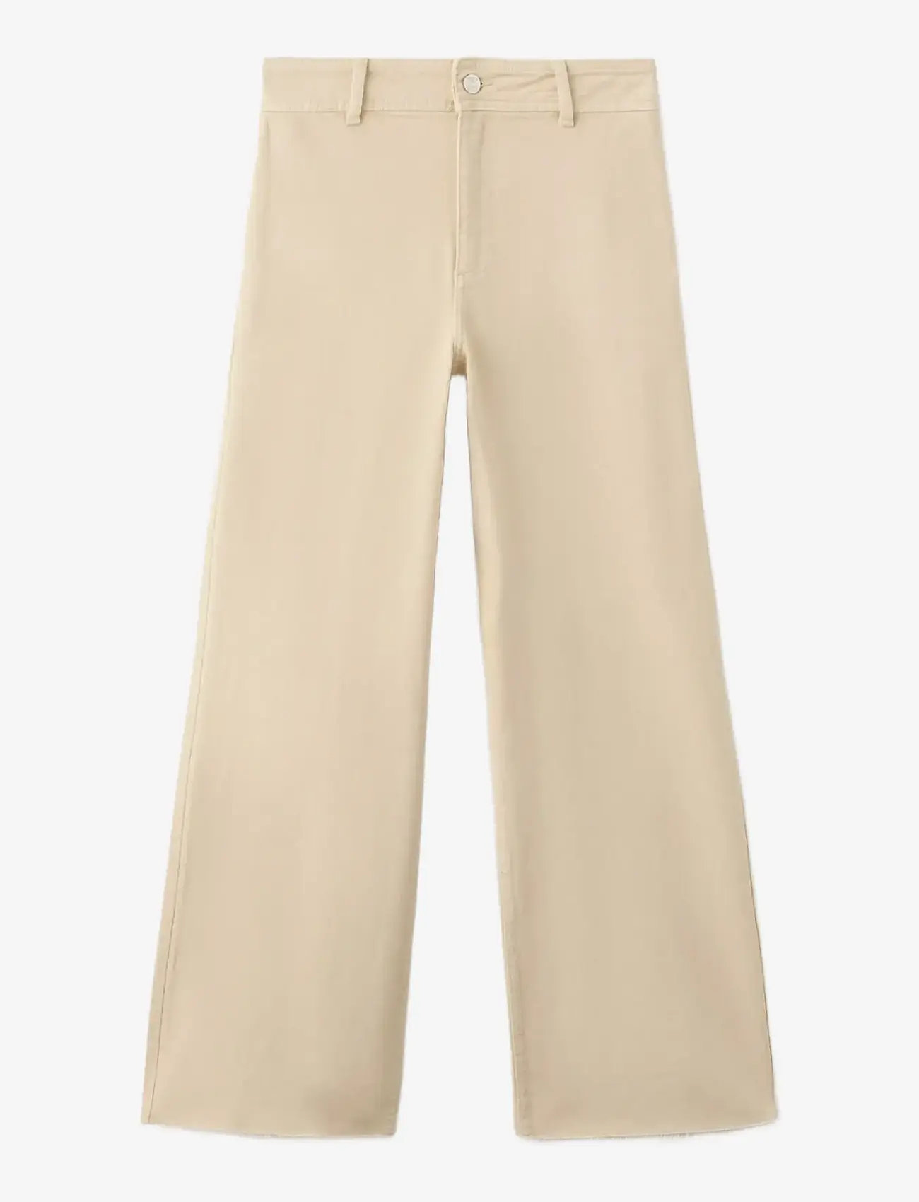 Mango - Catherin culotte high-rise jeans - culottes - yellow - 1