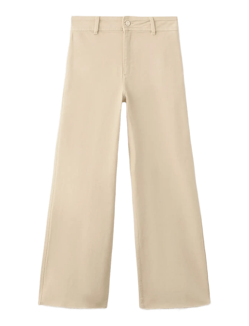 Mango - Catherin culotte high-rise jeans - culottes - yellow - 1