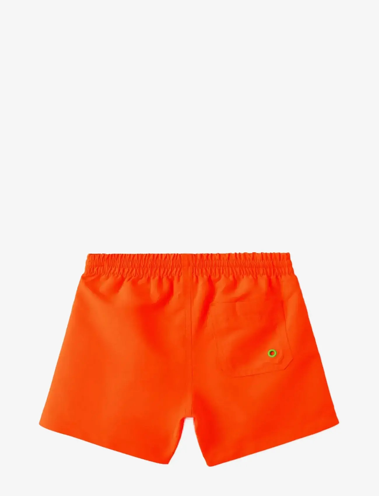 Mango - Contrast drawstring swim shorts - badebukser - bright orange - 1