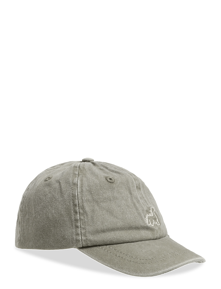 Mango - Embroidered graphic cap - kepsar - beige - khaki - 0