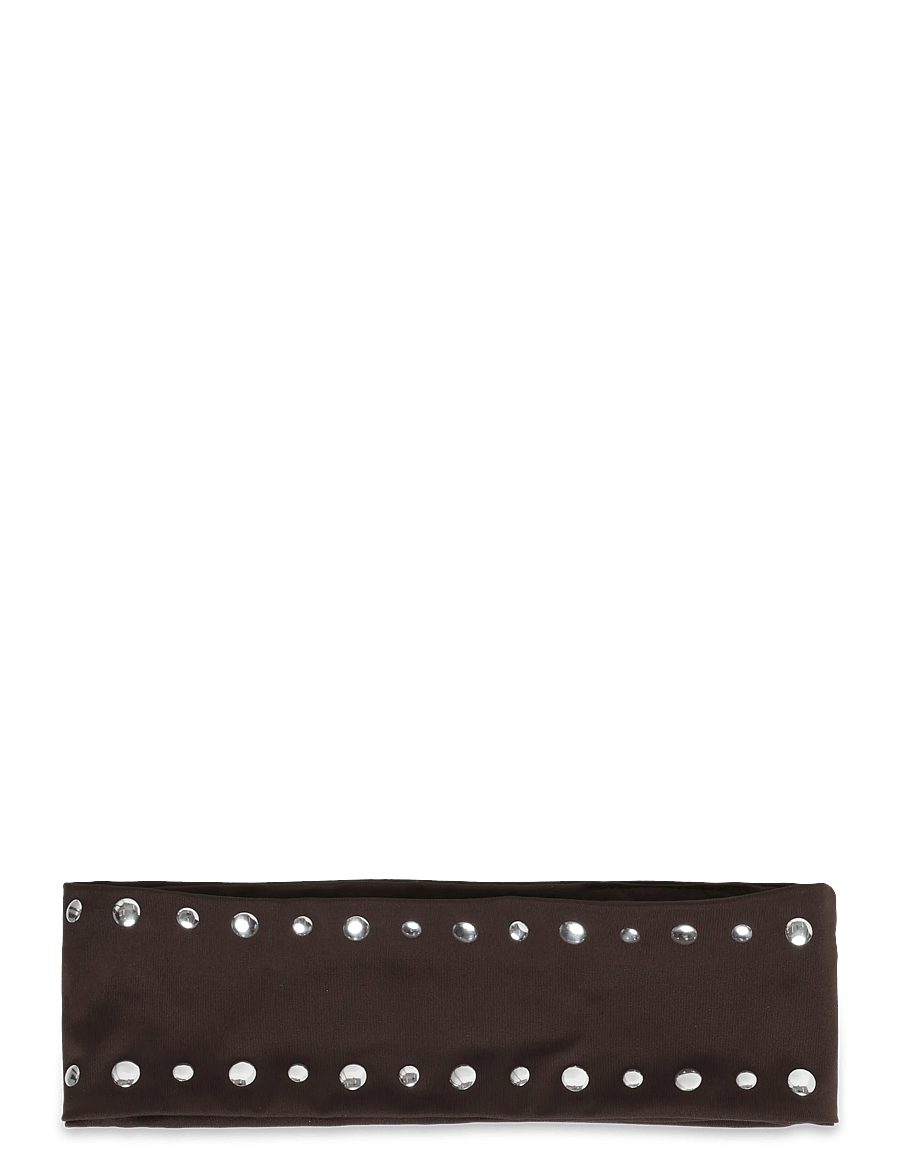 Mango - Studded headband - hårband & diadem - dark brown - 0