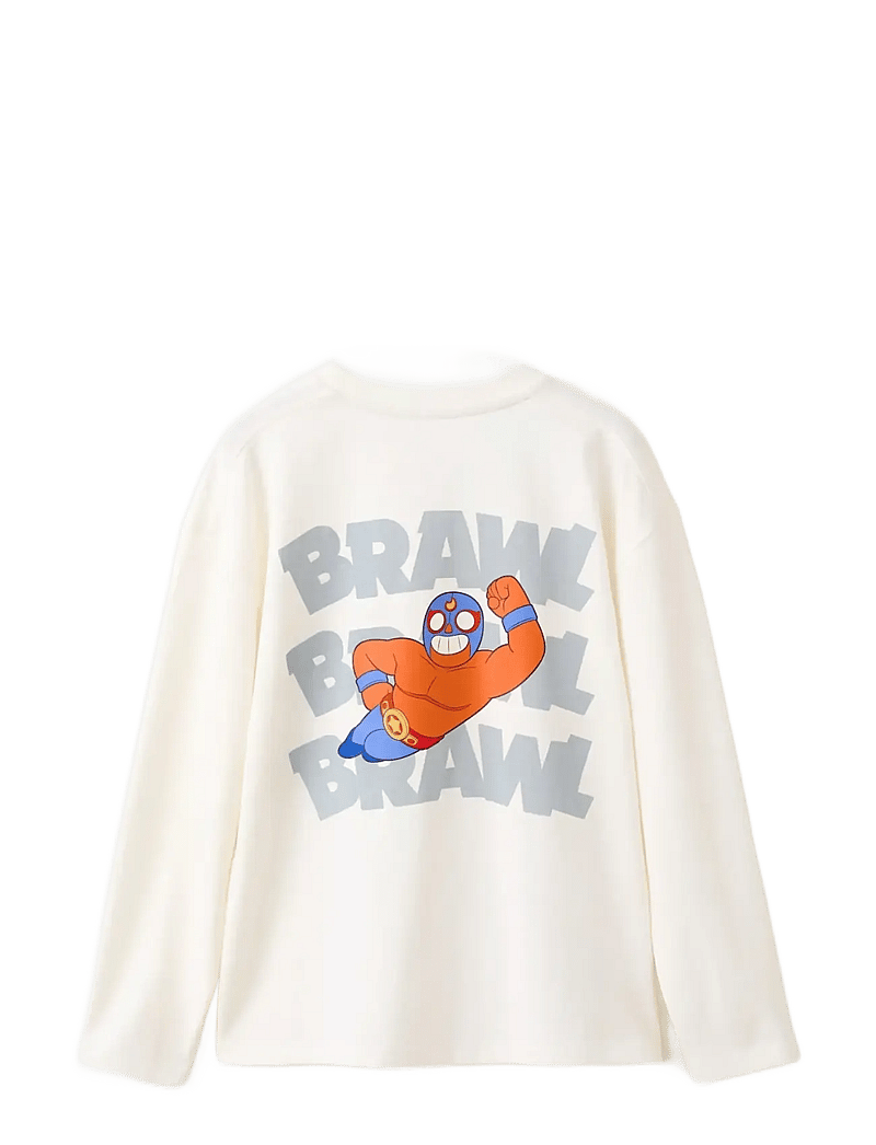 Mango - Brawl Stars T-shirt - langärmelig - natural white - 2