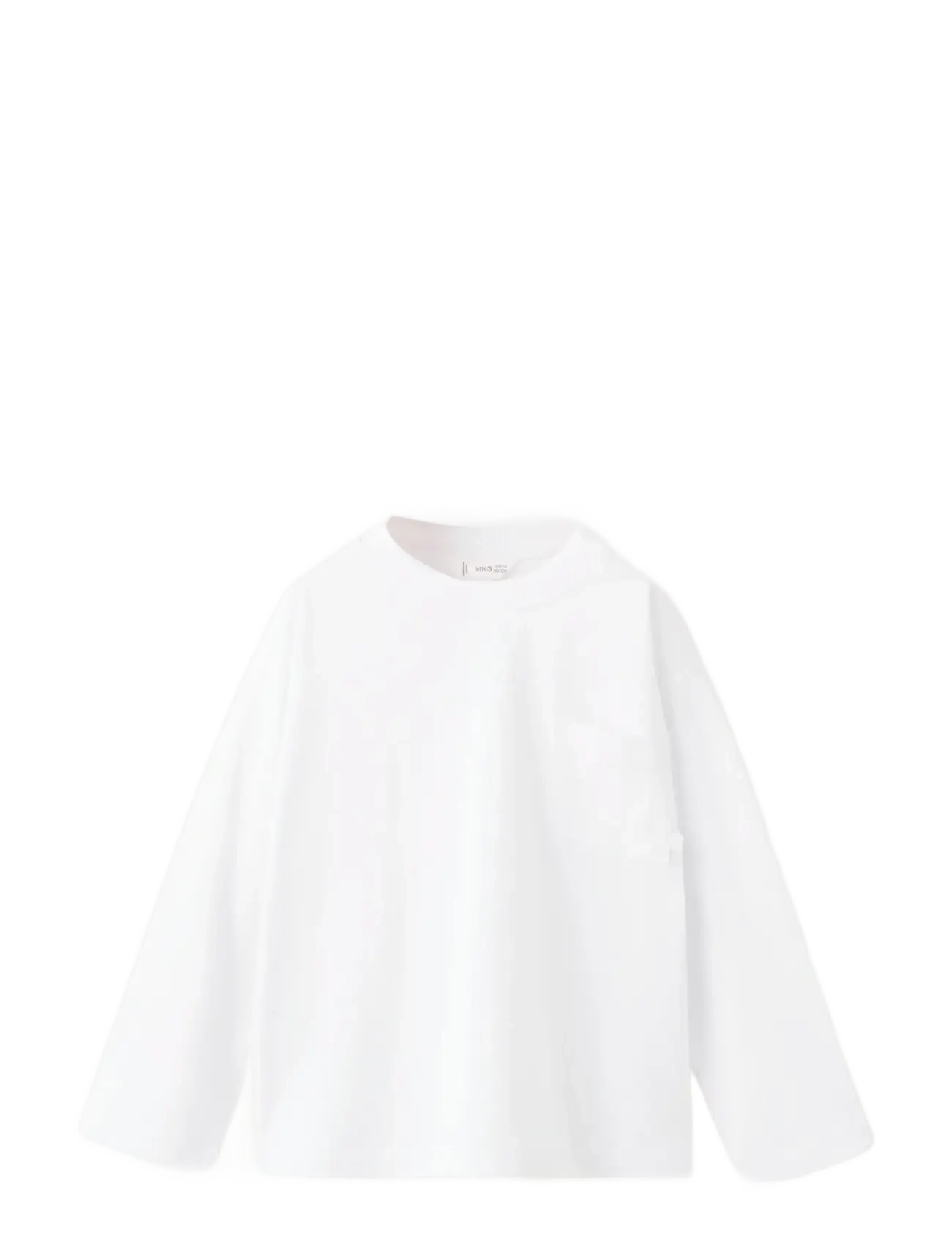 Pocket cotton T-shirt - WHITE