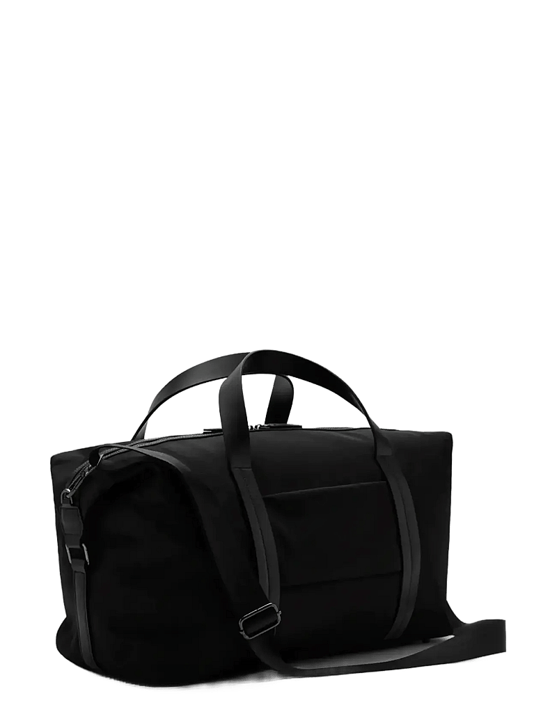 Mango - Combined leather bowling handbag - nach anlass kaufen - black - 1