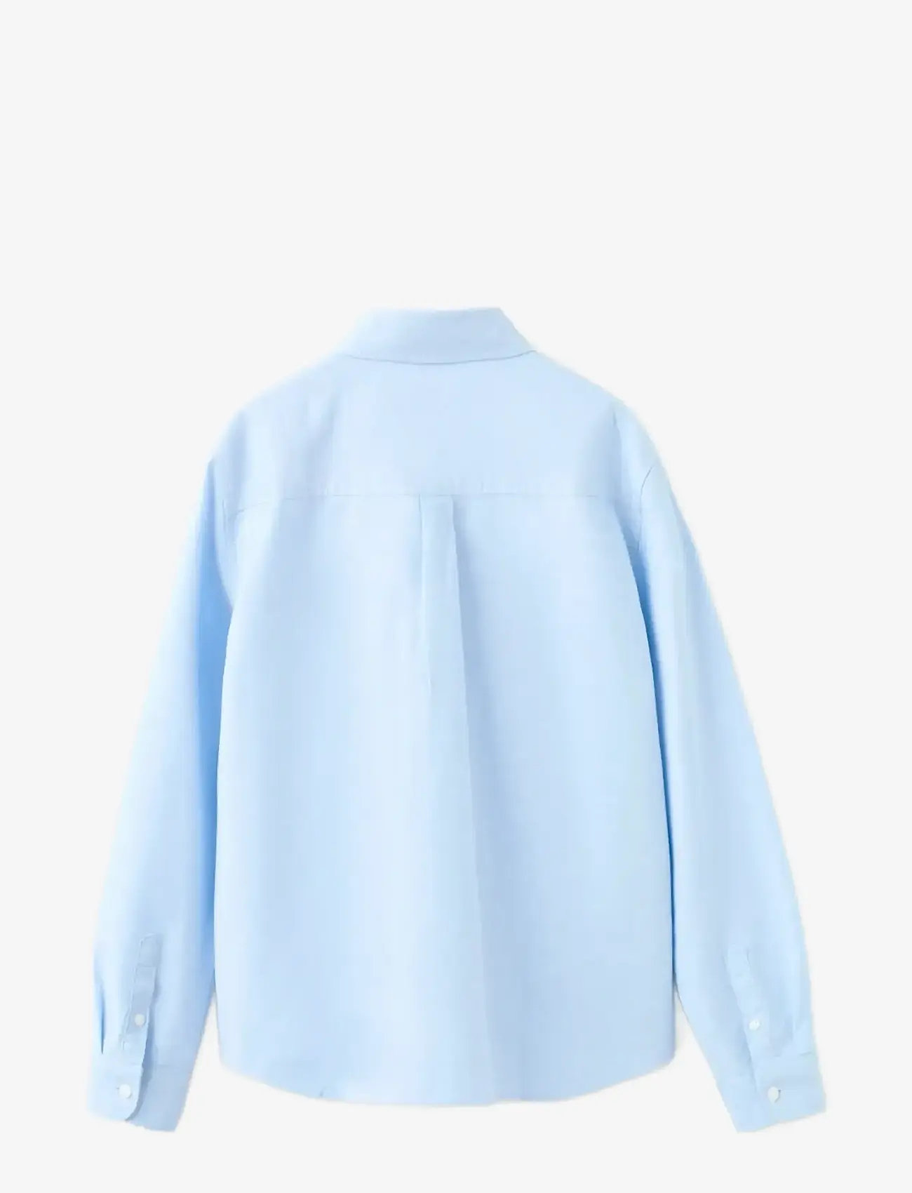 Mango - Oxford cotton shirt - langærmede skjorter - lt-pastel blue - 2