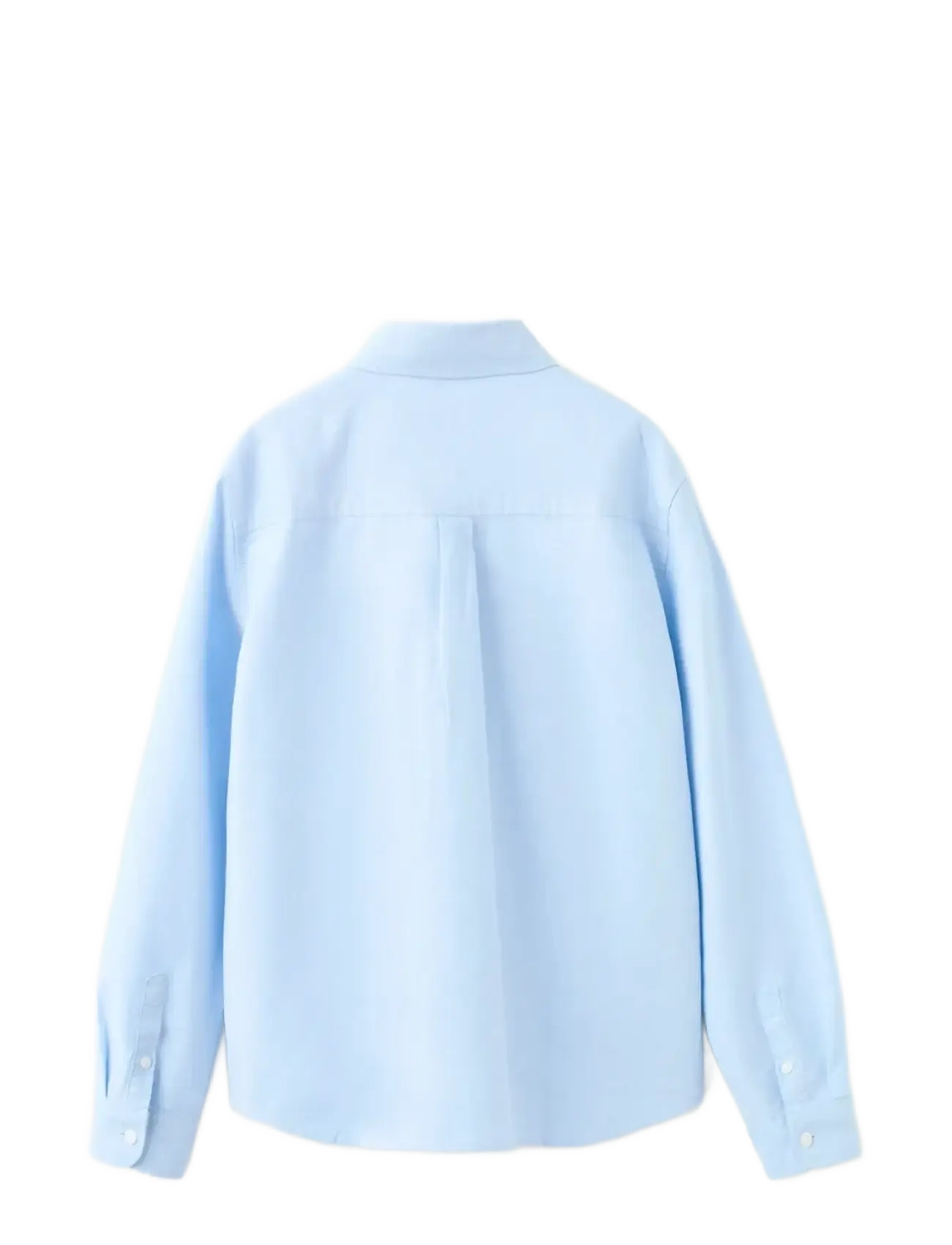 Mango - Oxford cotton shirt - långärmade skjortor - lt-pastel blue - 2