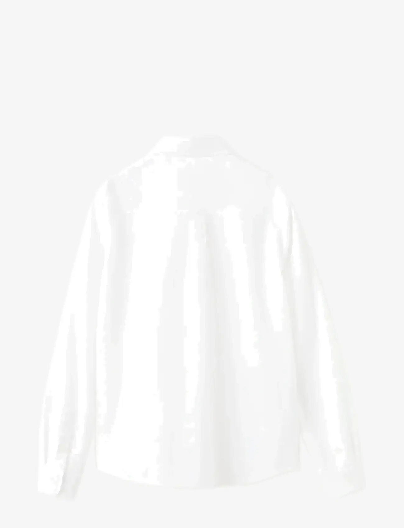 Mango - Oxford cotton shirt - langærmede skjorter - white - 2
