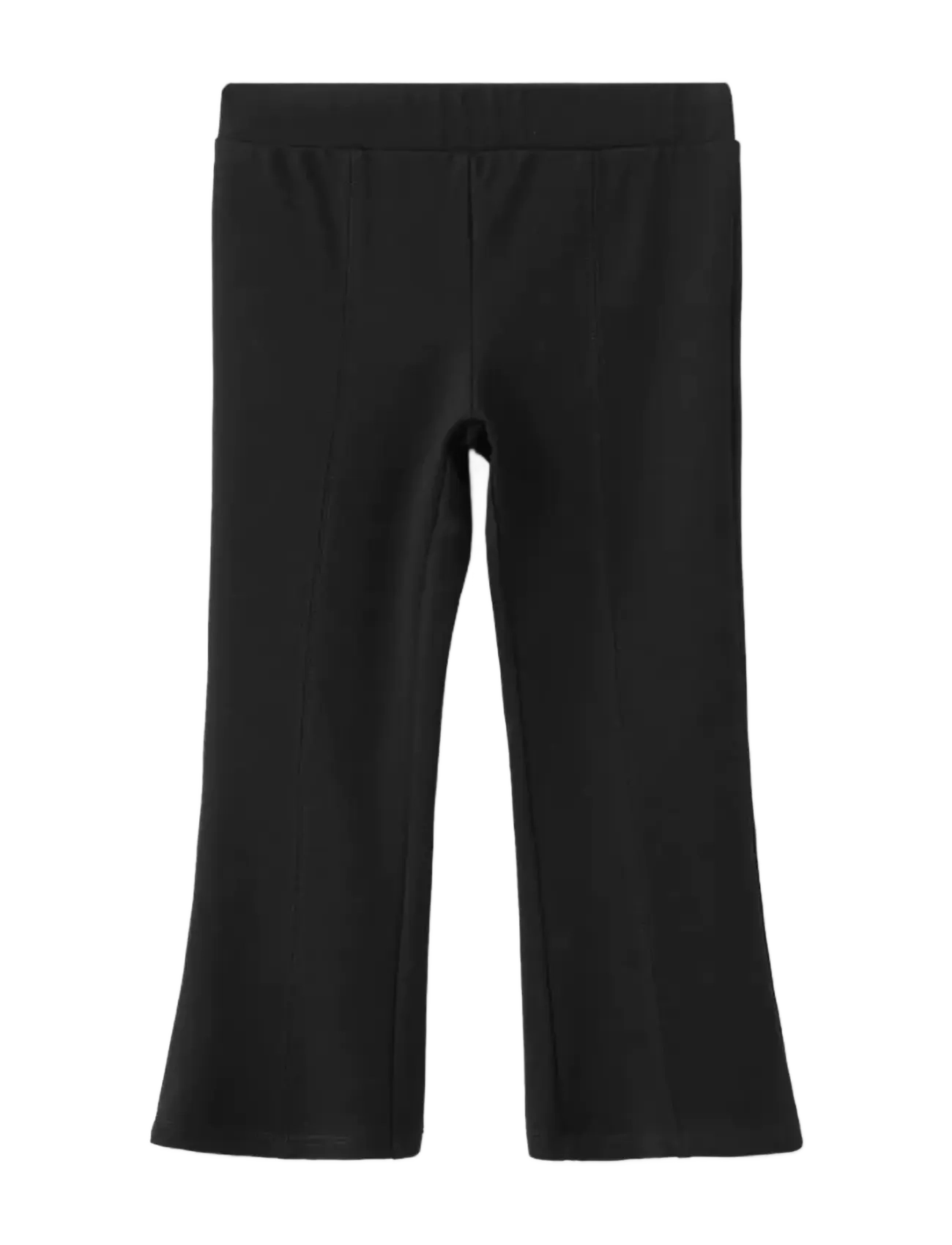 Mango Flared Leggings, Børn, Flared Leggings, Sort, Str: 2-3