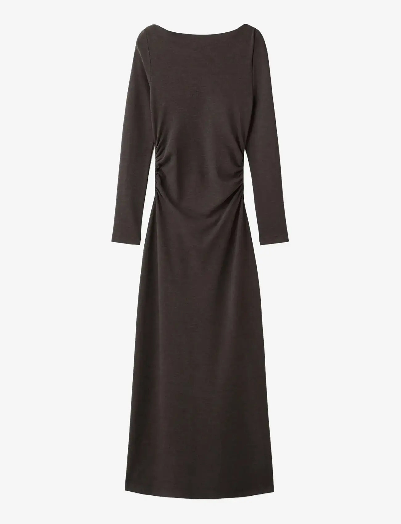 Mango Fitted sweater dress - Strickkleider - BROWN / brown
