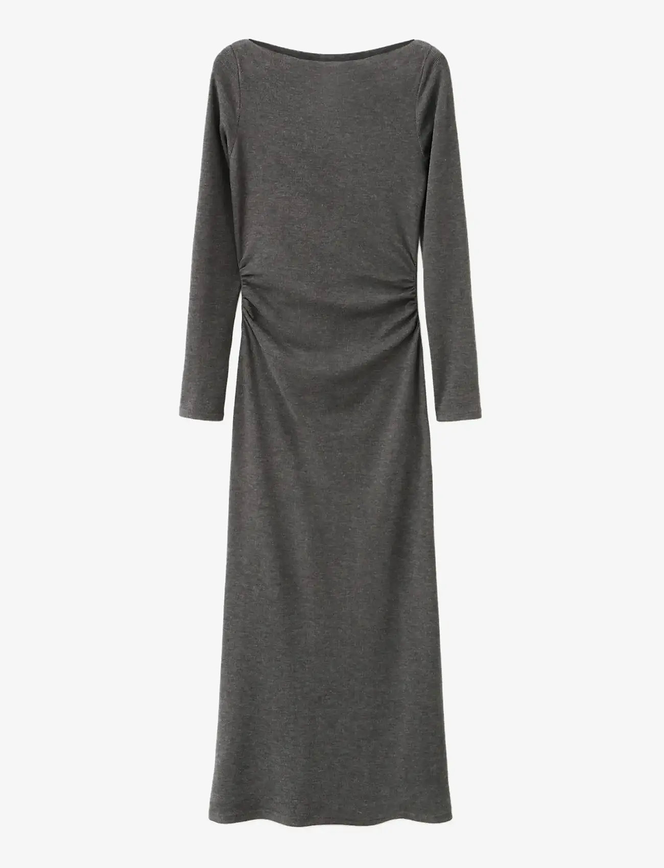 Mango - Fitted sweater dress - fodralklänningar - grey - 1