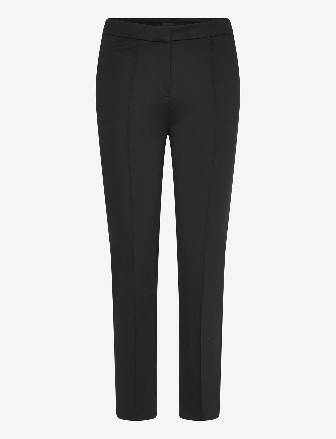 Mango - Mid-rise suit trousers - habitbukser - black - 1